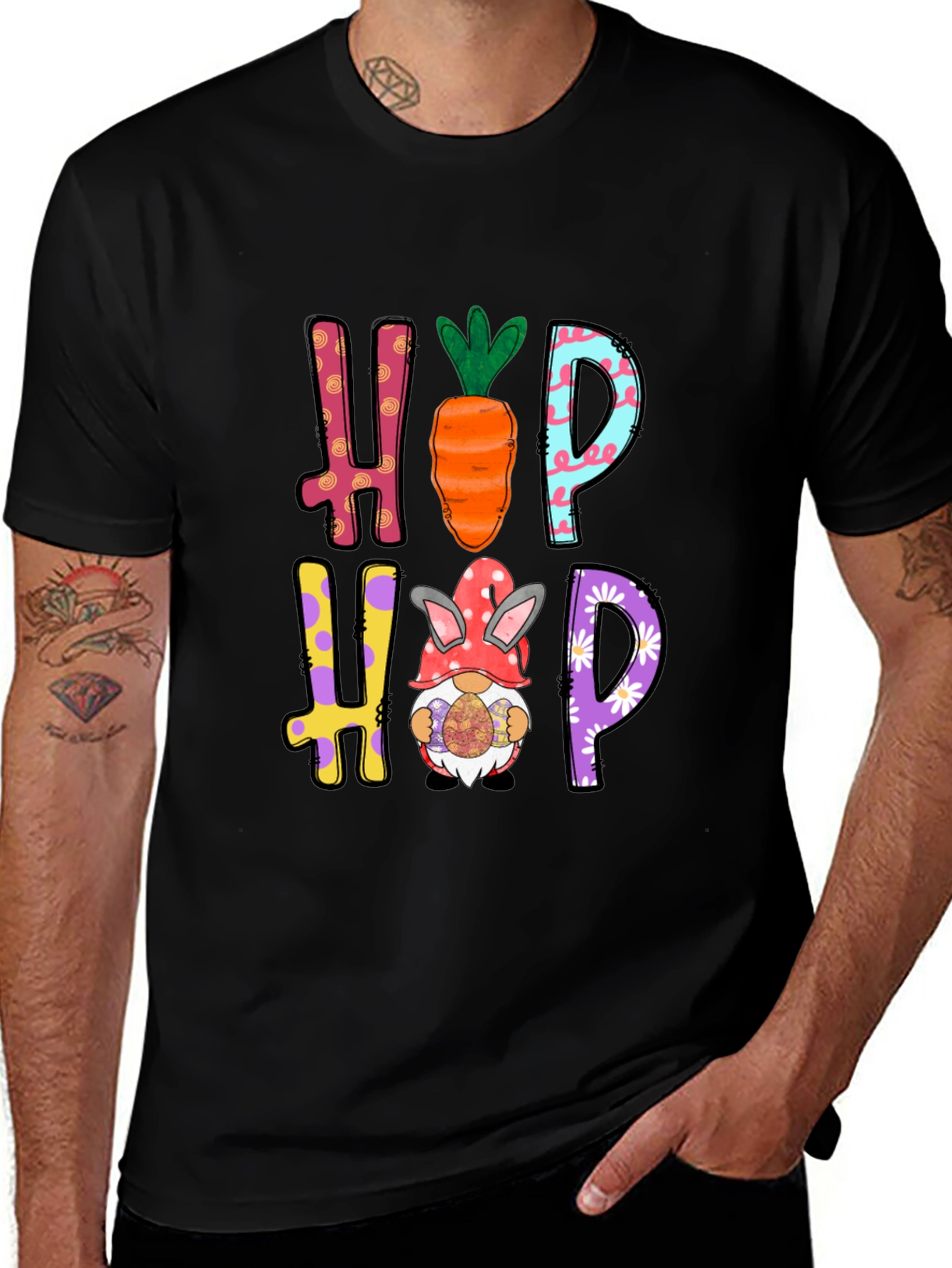 Hop Easter T-Shirt - Cute Holiday Apparel