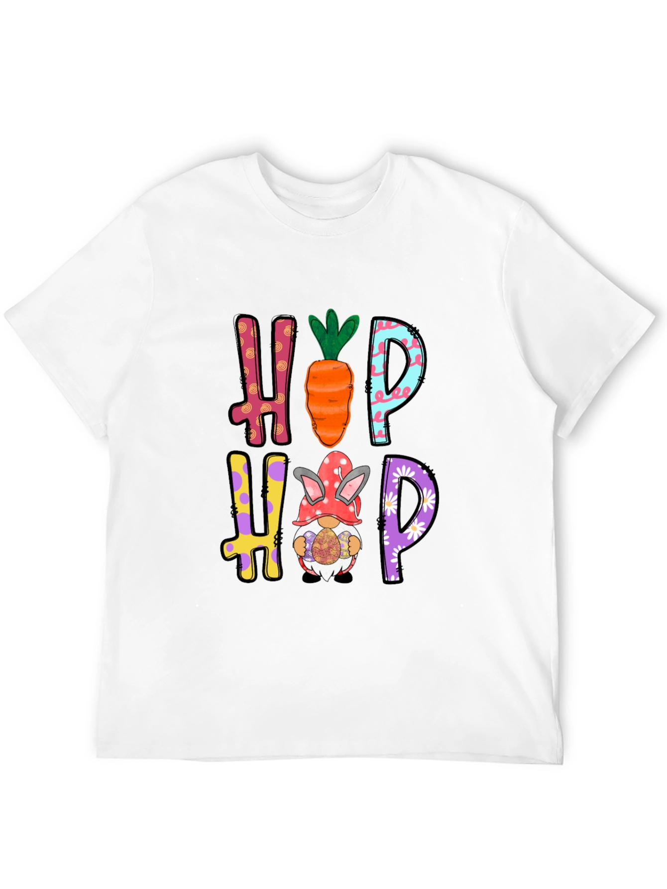 Hop Easter T-Shirt - Cute Holiday Apparel