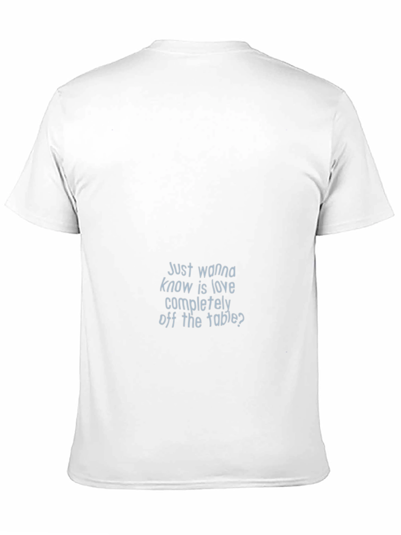 Love Off the Table Black Graphic T-Shirt