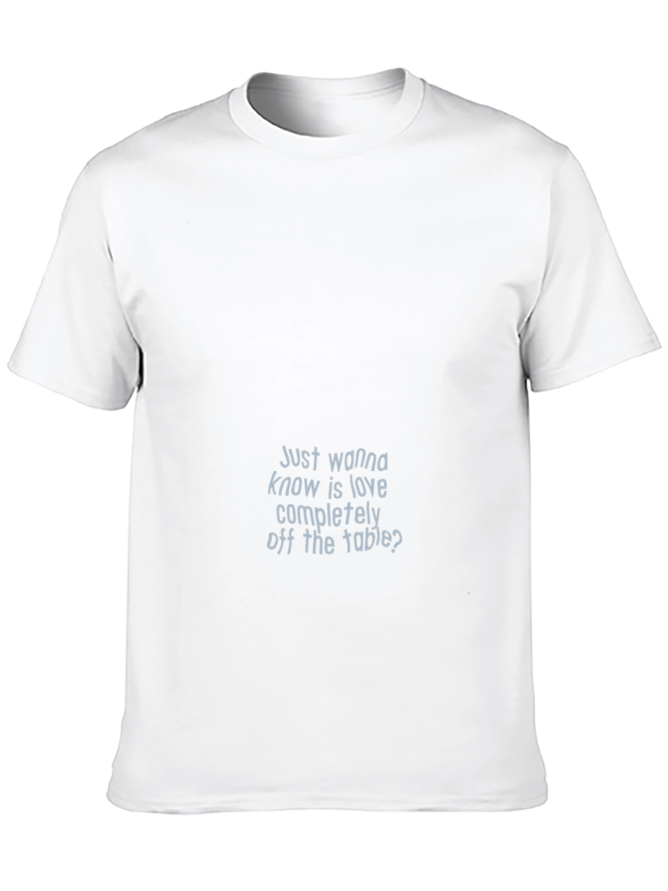 Love Off the Table Black Graphic T-Shirt