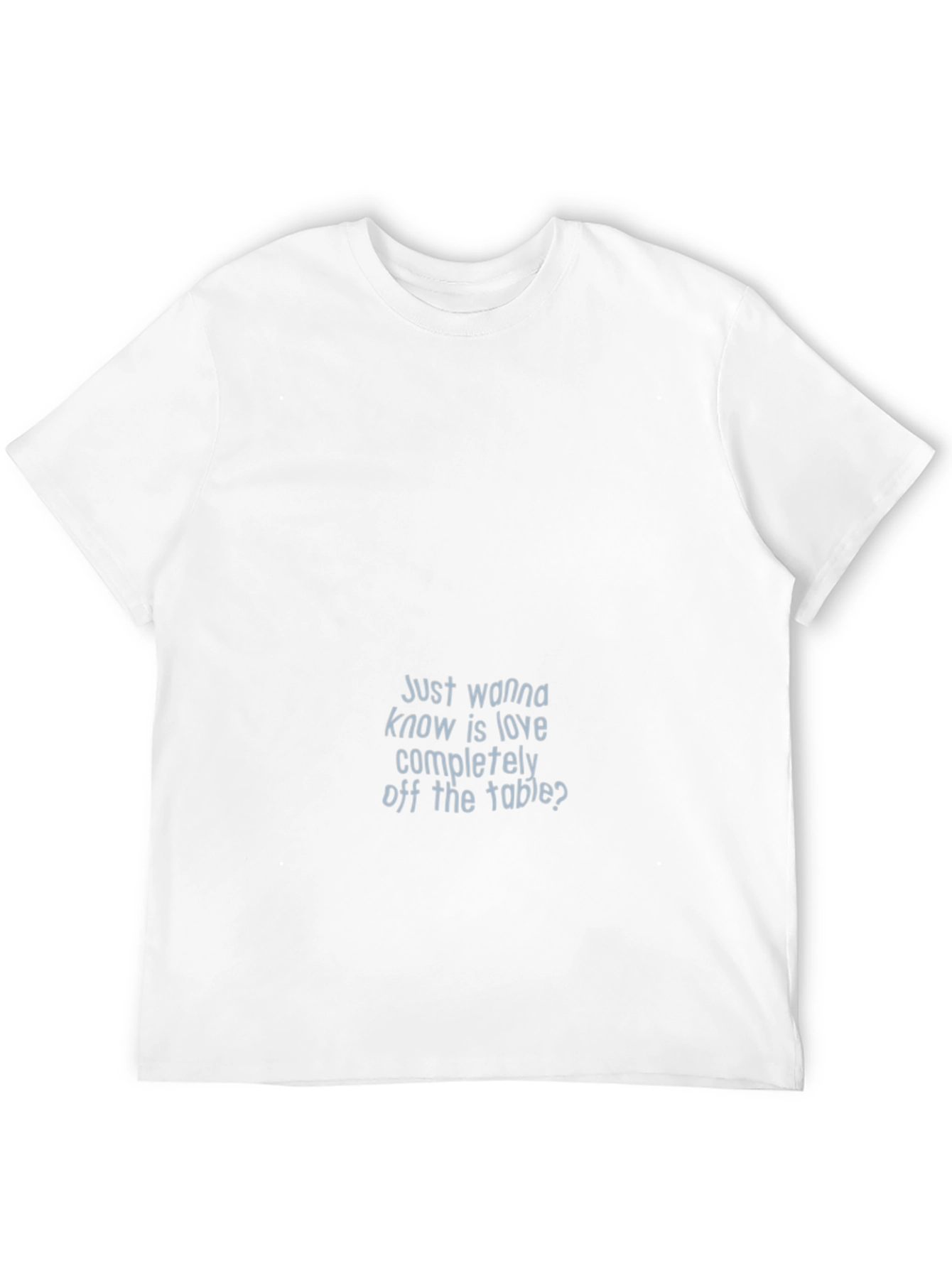 Love Off the Table Black Graphic T-Shirt