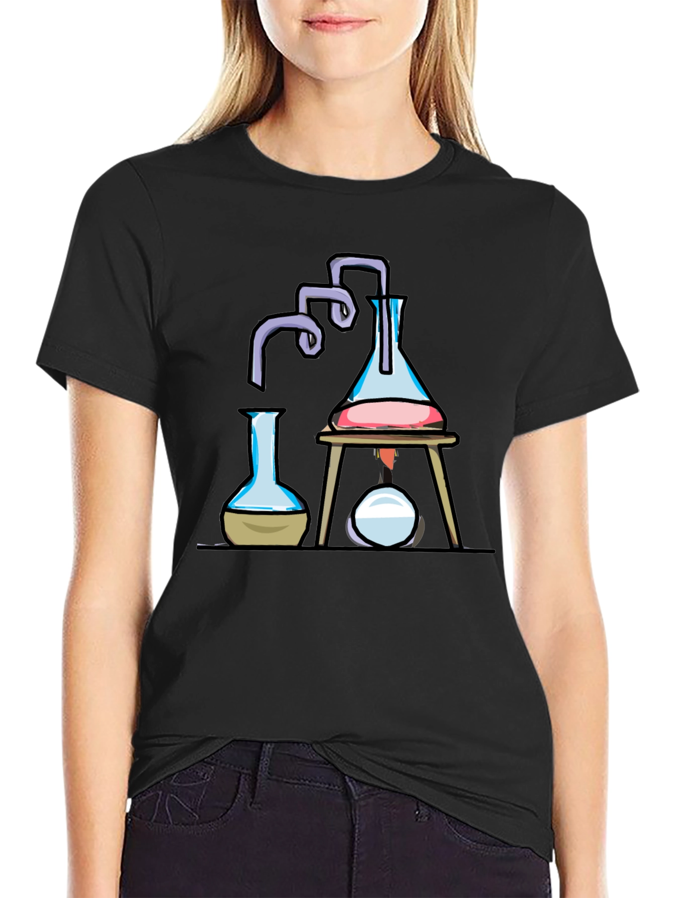 Science Beaker T-Shirt | Chemistry Lab Design