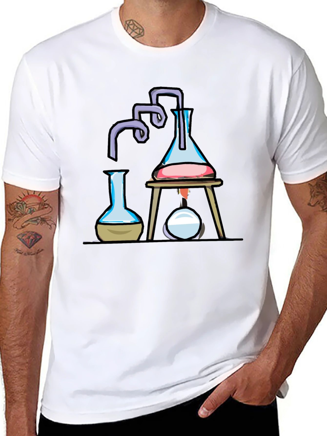 Science Beaker T-Shirt | Chemistry Lab Design