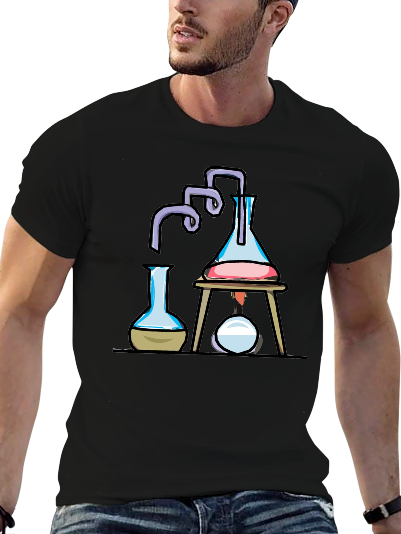 Science Beaker T-Shirt | Chemistry Lab Design