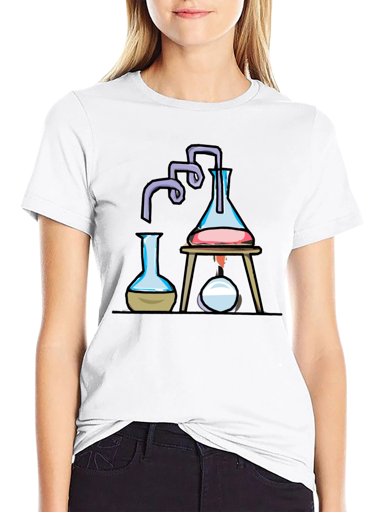 Science Beaker T-Shirt | Chemistry Lab Design