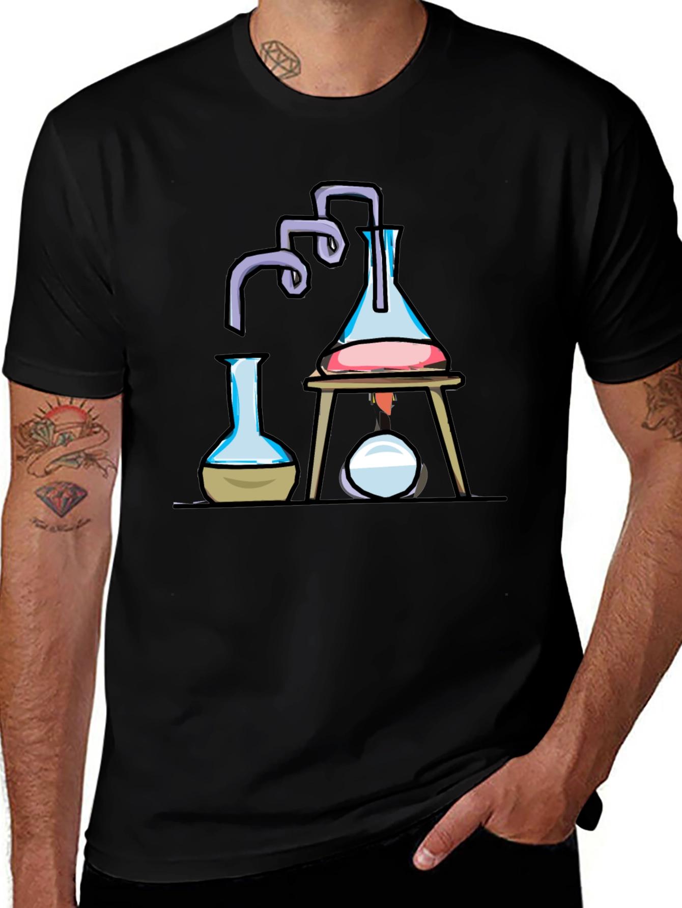 Science Beaker T-Shirt | Chemistry Lab Design