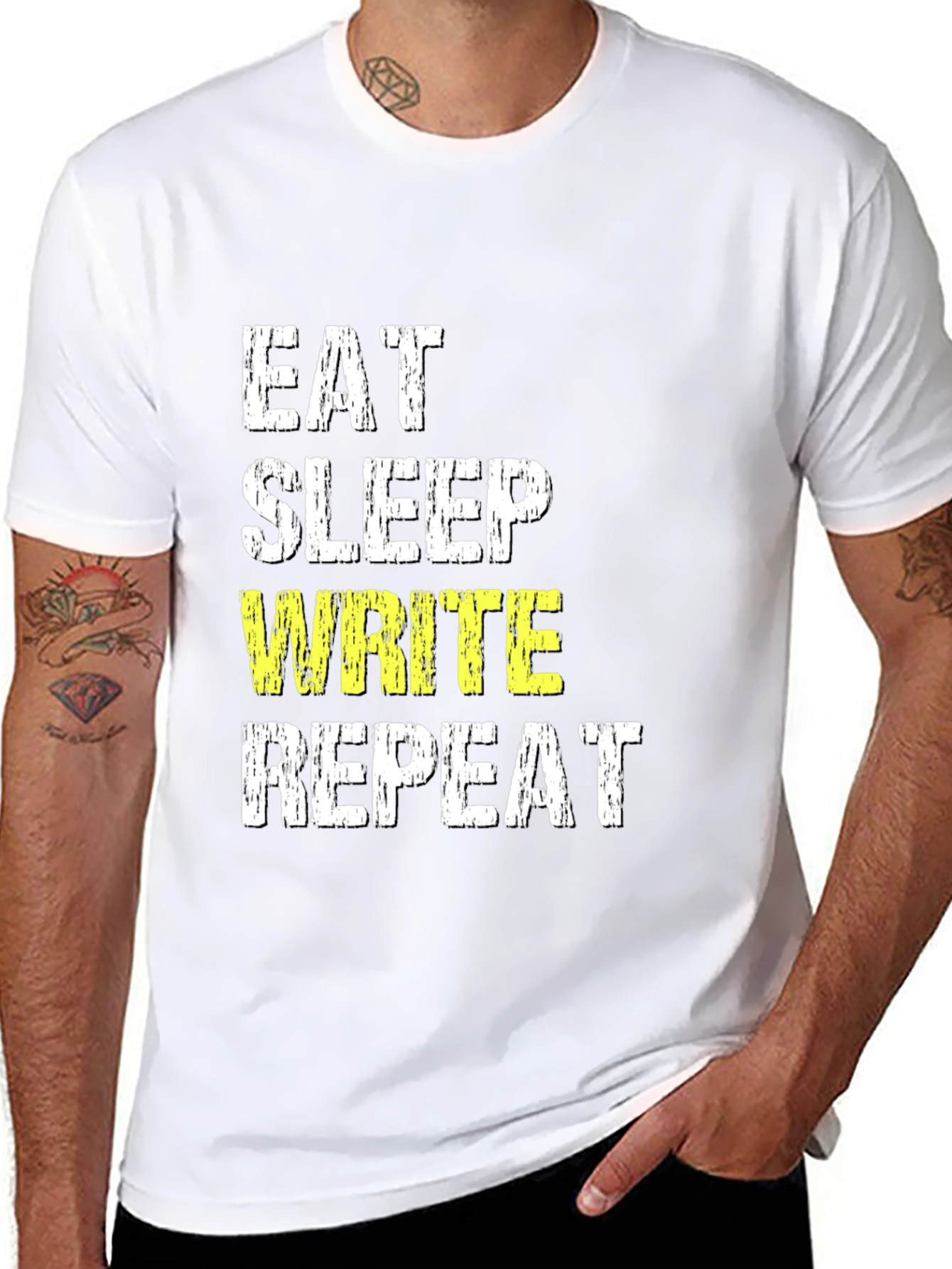 Eat Sleep Write Repeat T-Shirt