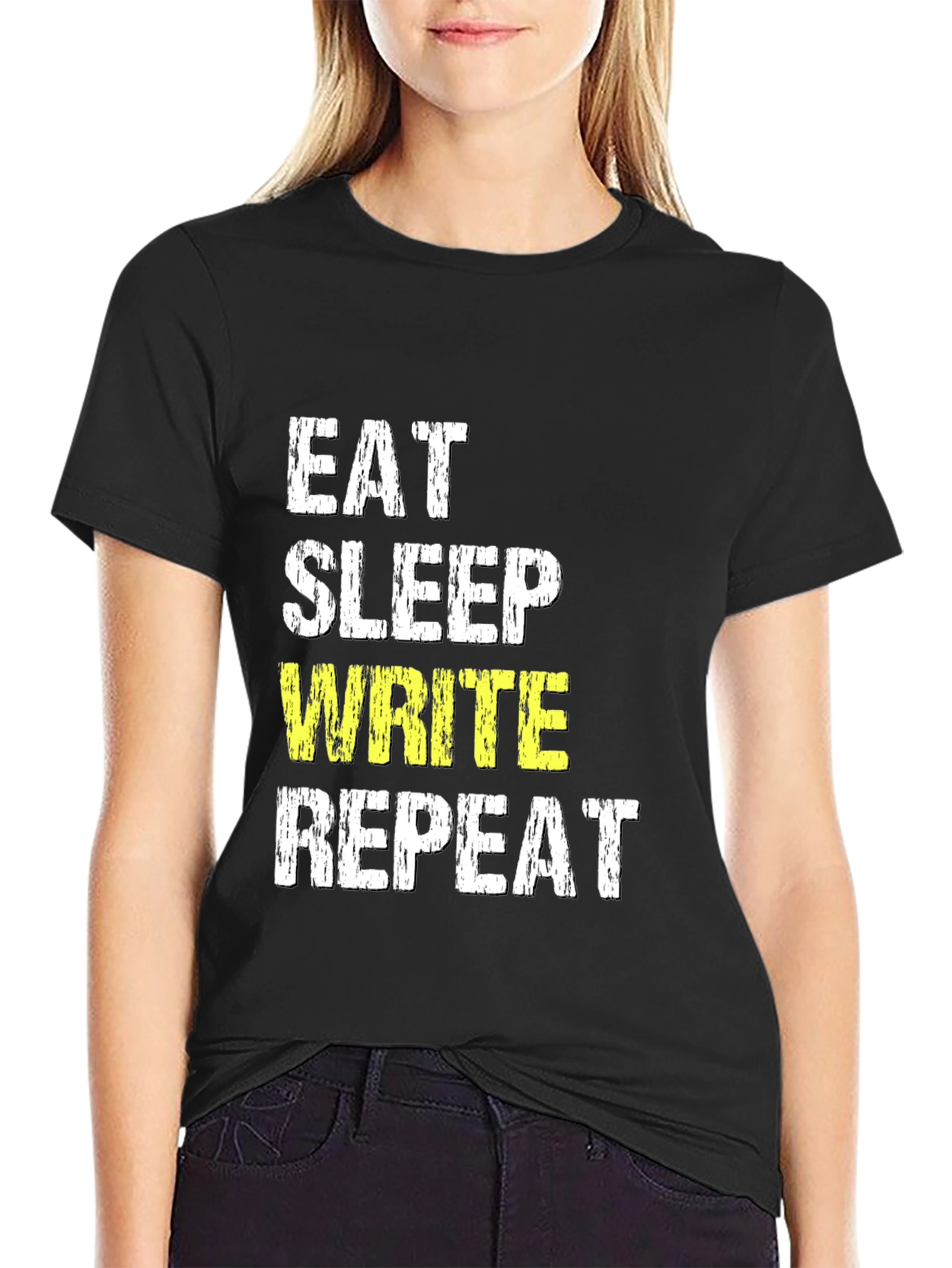 Eat Sleep Write Repeat T-Shirt