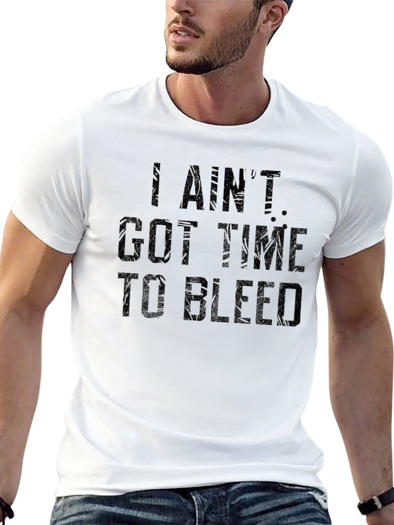 I Aint Got Time To Bleed Black T-Shirt