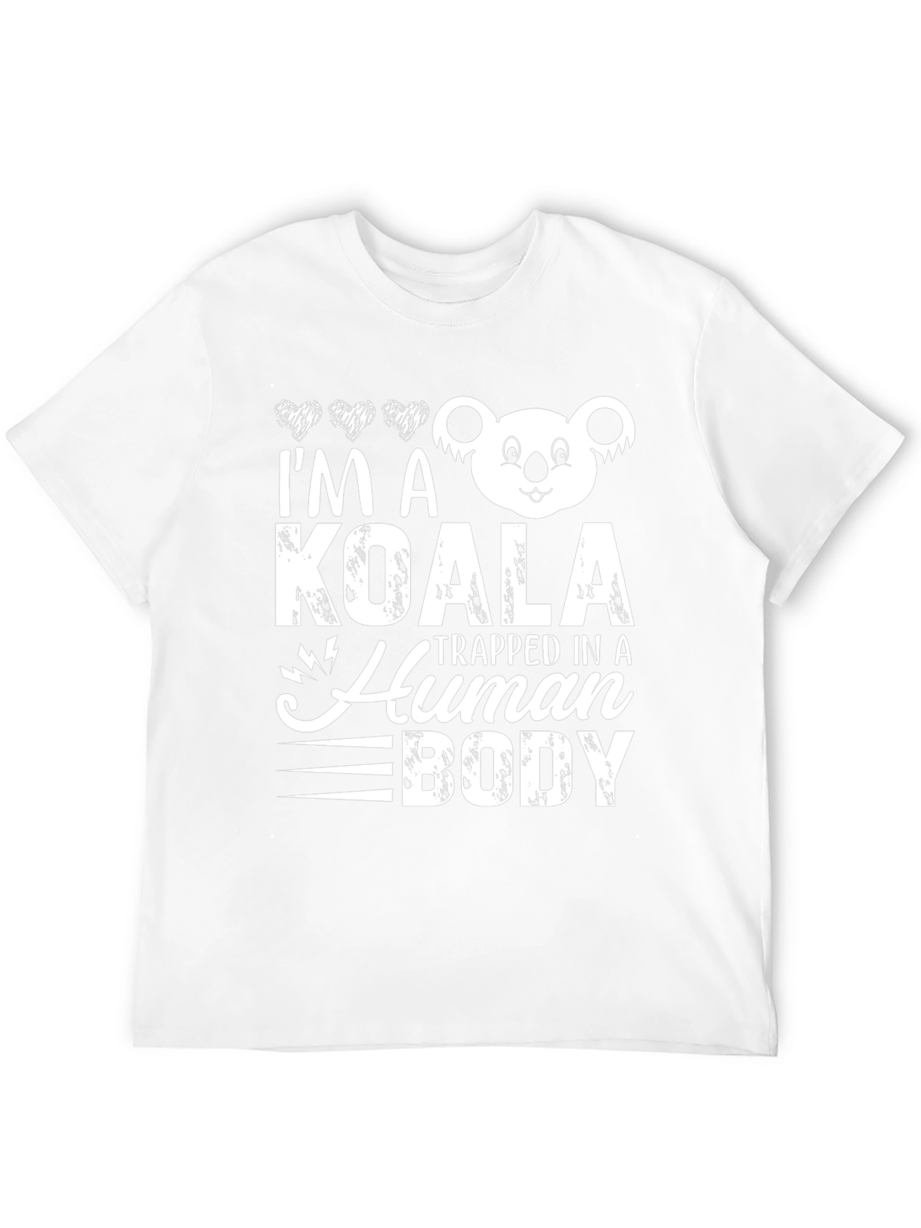 Koala Trapped in a Human Body Graphic T-Shirt