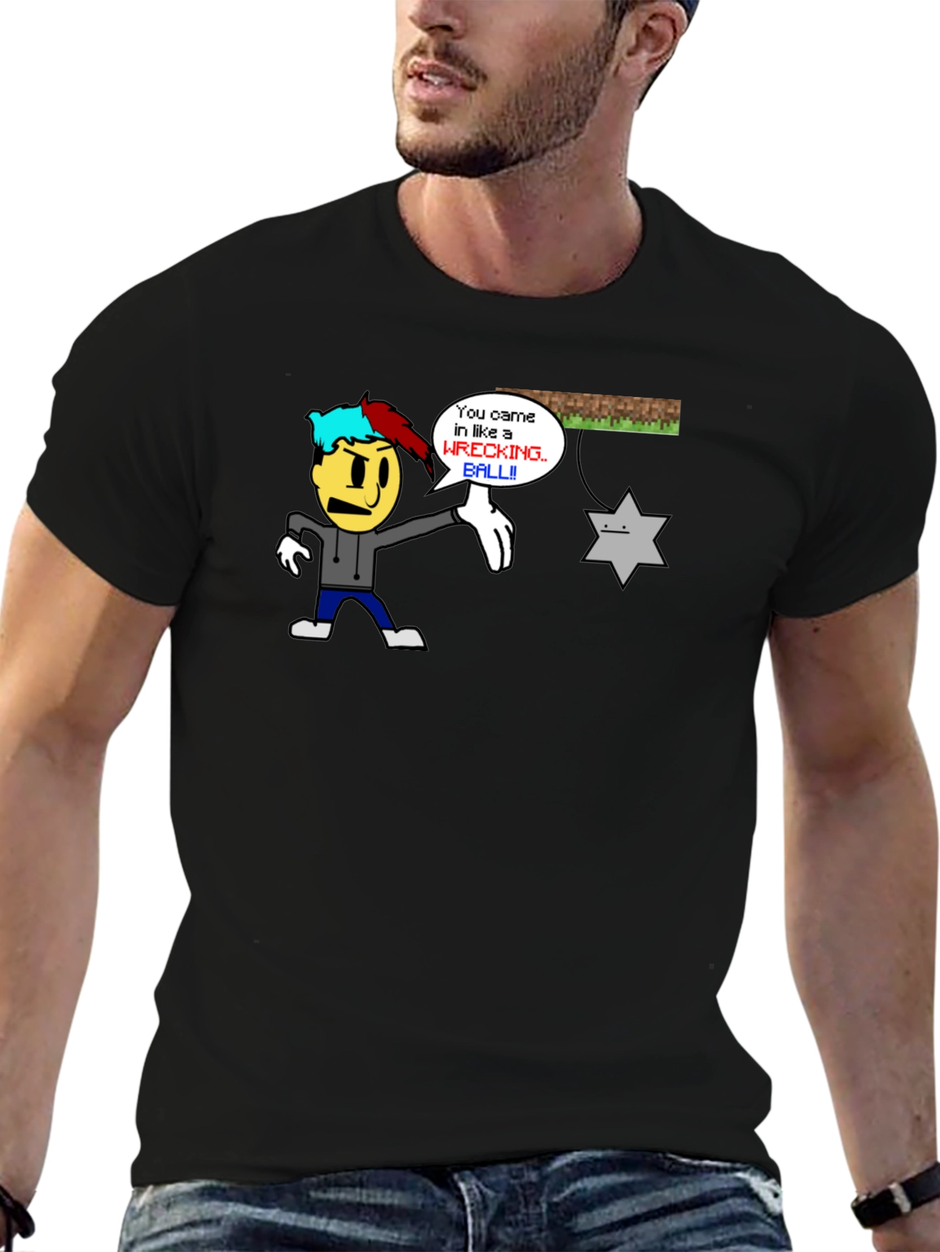 Wrecking Ball Graphic T-Shirt