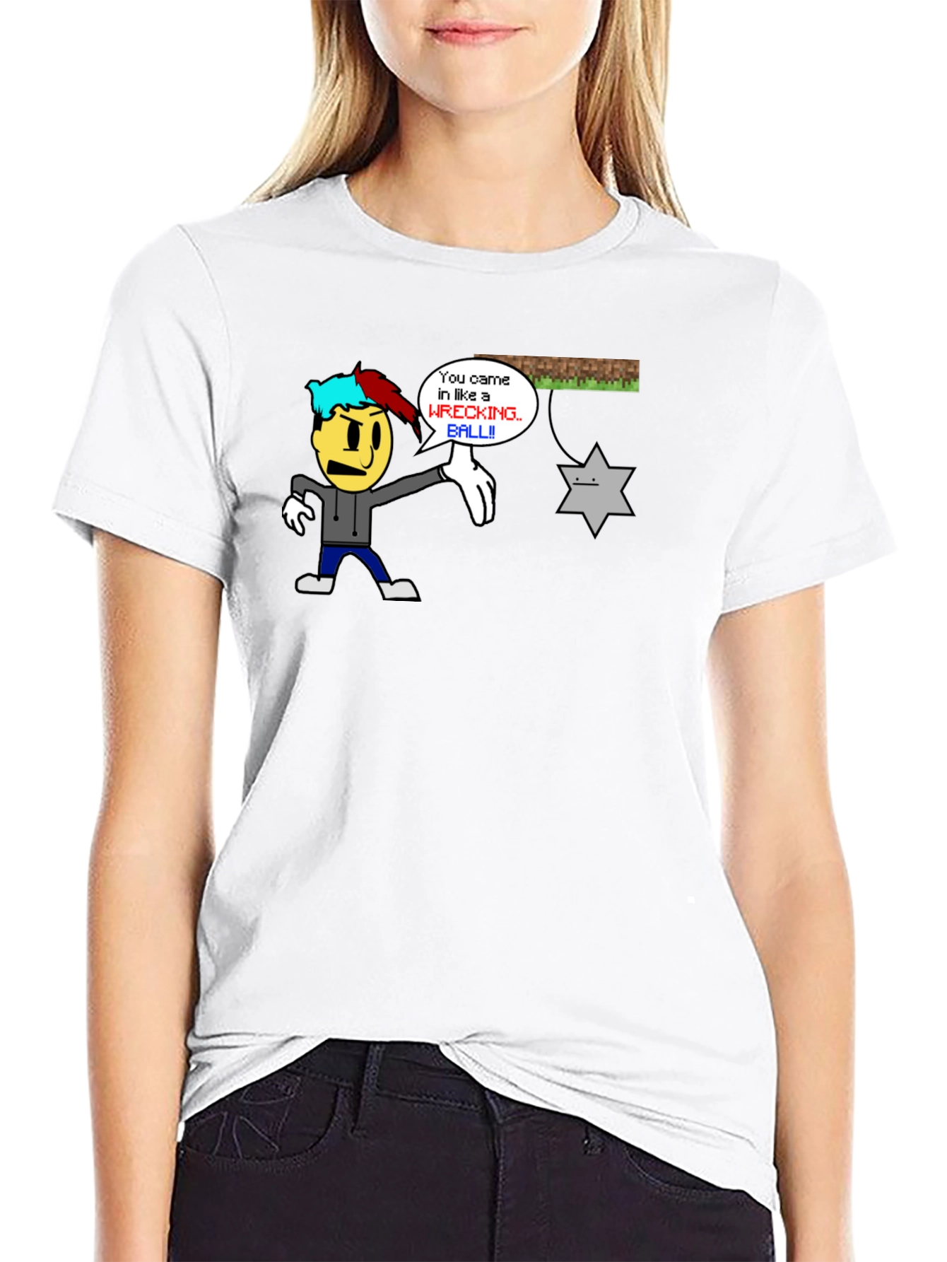 Wrecking Ball Graphic T-Shirt