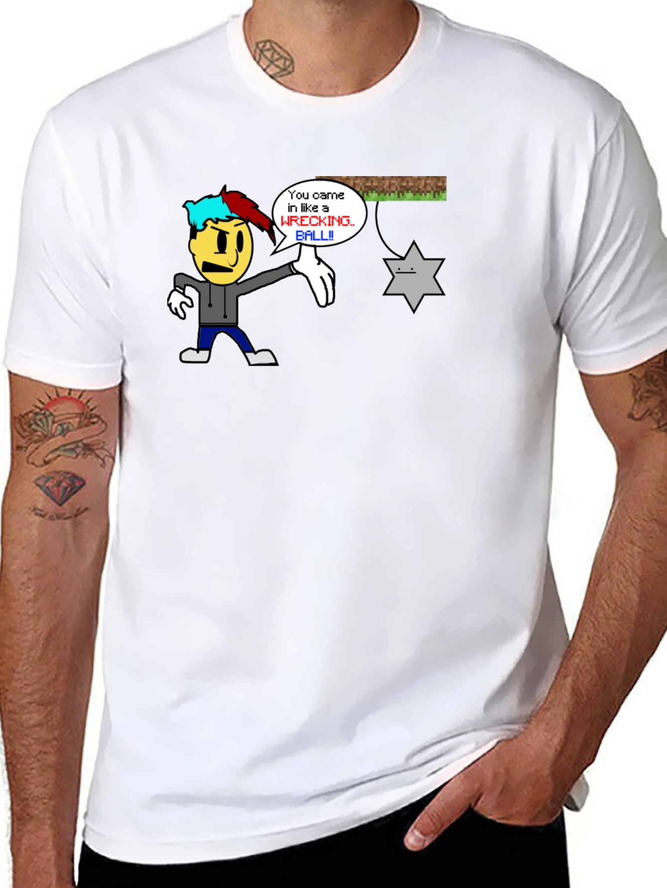 Wrecking Ball Graphic T-Shirt