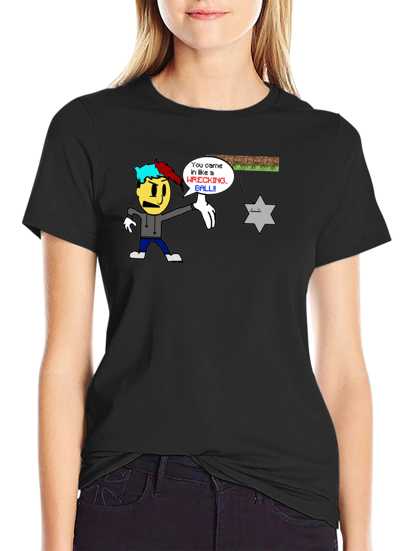 Wrecking Ball Graphic T-Shirt
