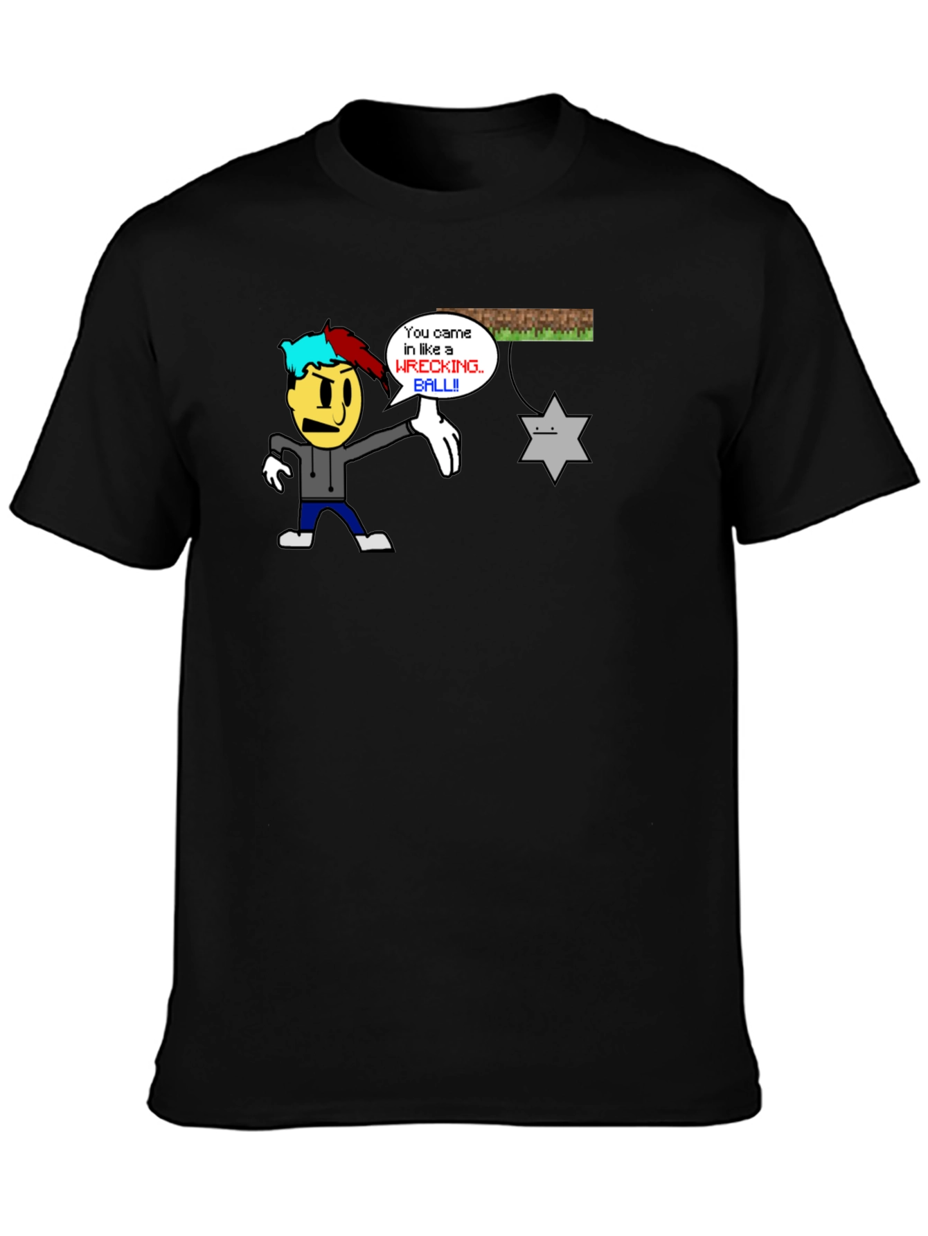 Wrecking Ball Graphic T-Shirt