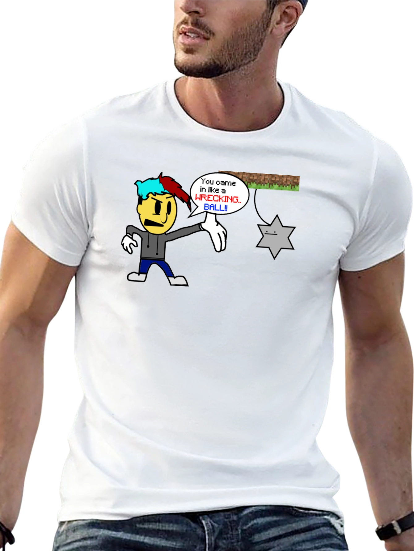 Wrecking Ball Graphic T-Shirt