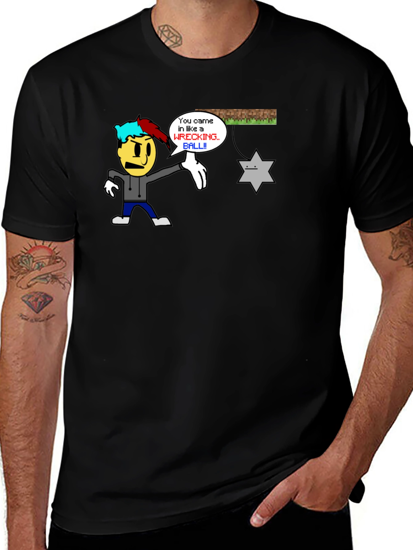 Wrecking Ball Graphic T-Shirt