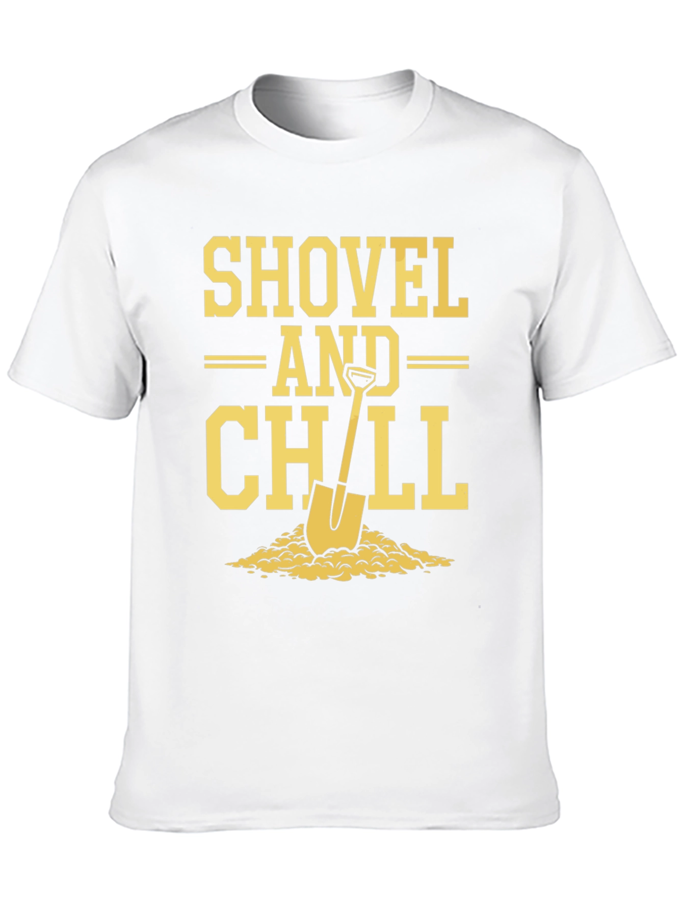 Shovel and Chill Graphic T-Shirt - Relaxed Comfort