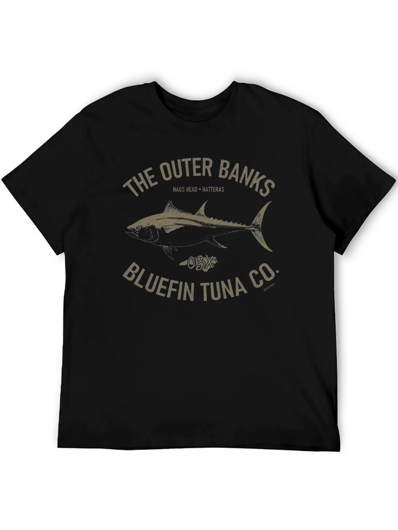 Outer Banks Bluefin Tuna Co. Black T-Shirt