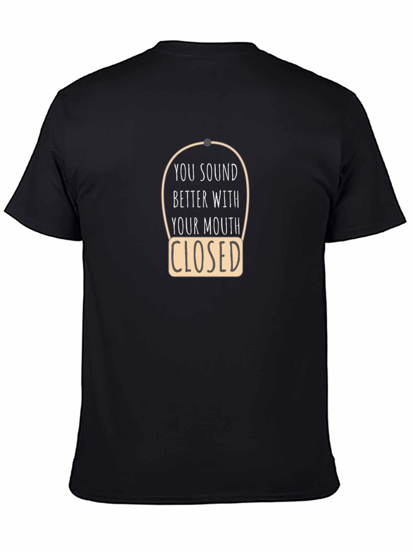 Sarcastic Closed Mouth Graphic Tee