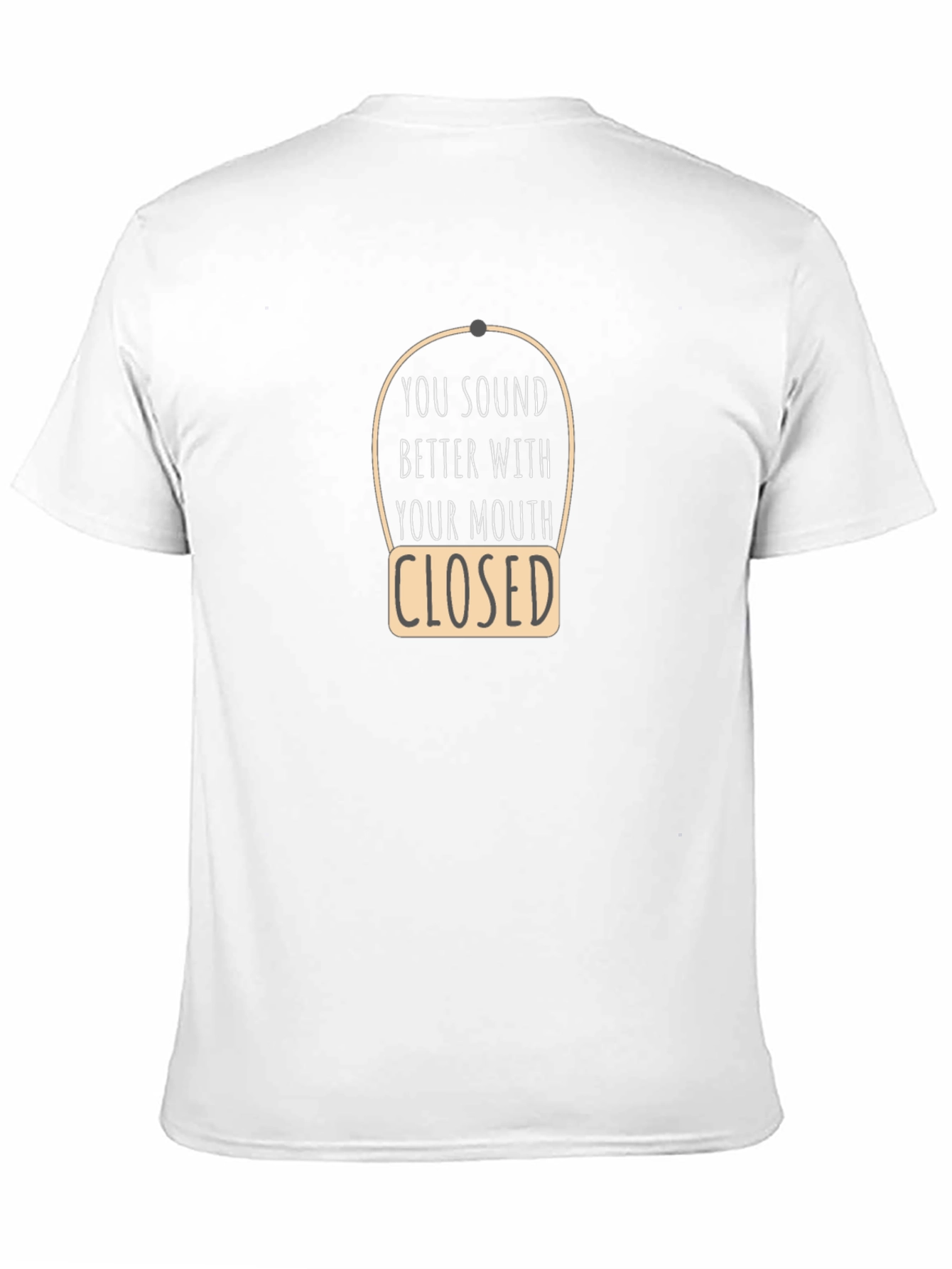 Sarcastic Closed Mouth Graphic Tee