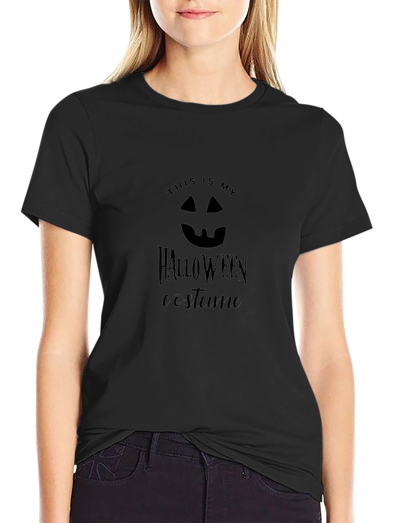 Halloween Costume T-Shirt - Pumpkin Face