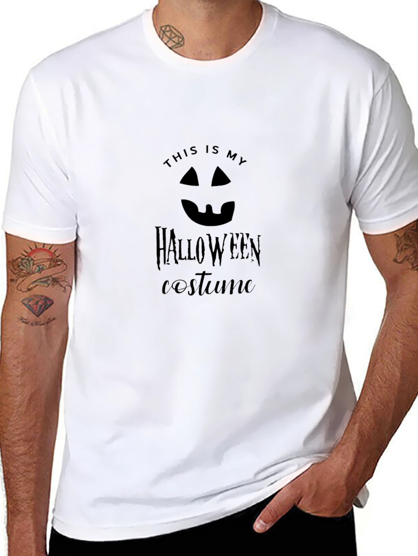 Halloween Costume T-Shirt - Pumpkin Face