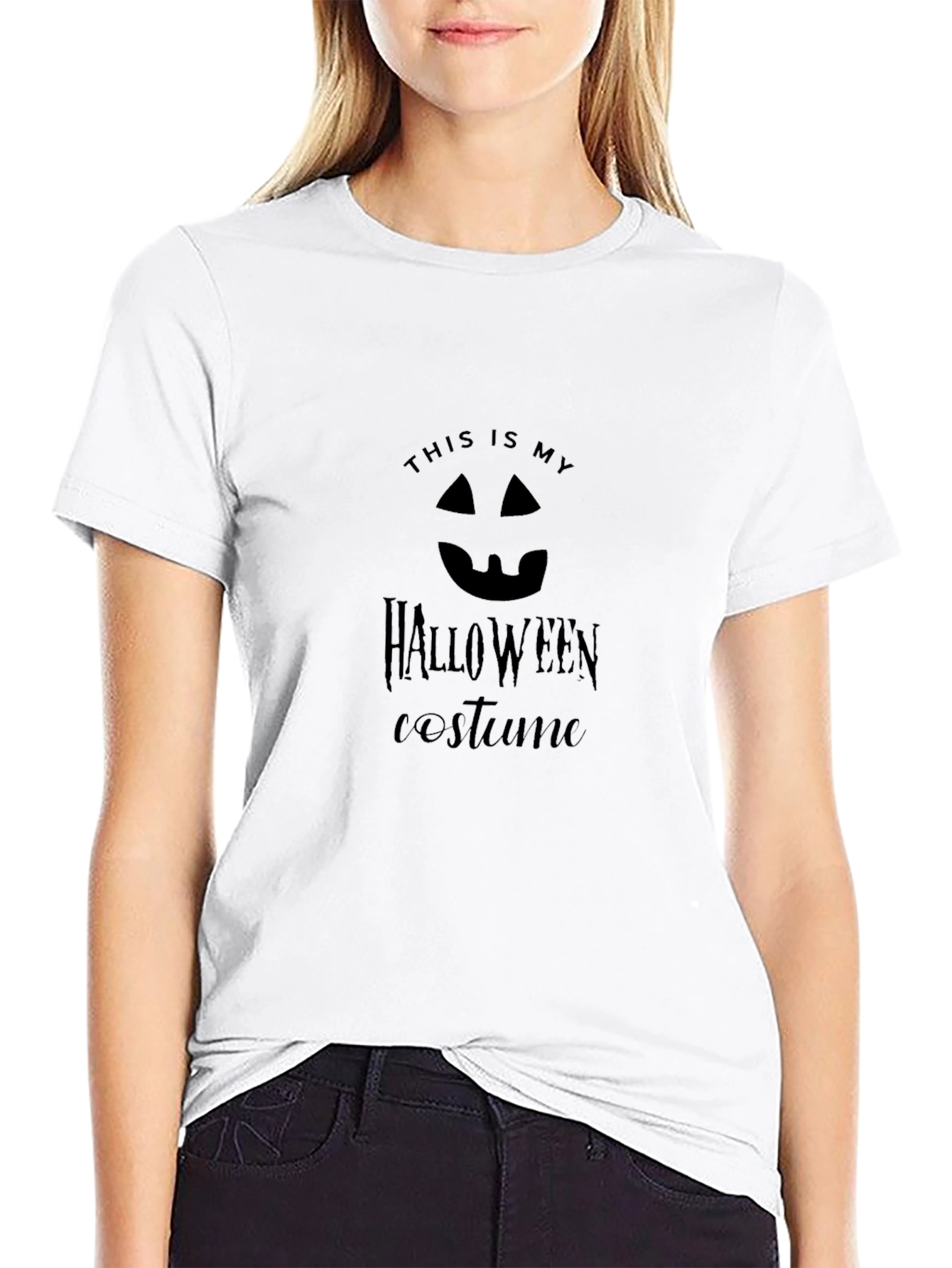 Halloween Costume T-Shirt - Pumpkin Face