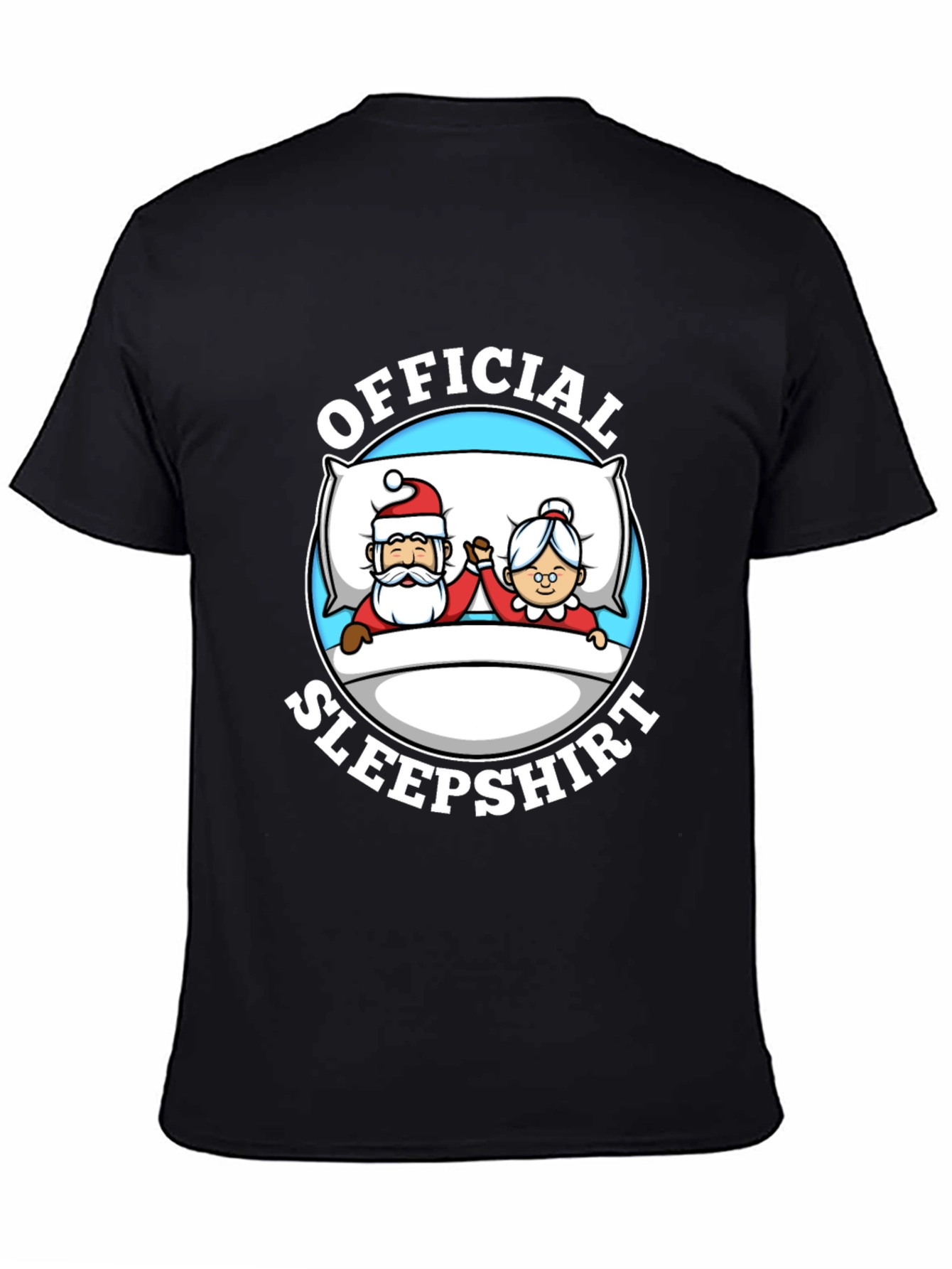 Official Santa Sleepshirt Graphic Tee