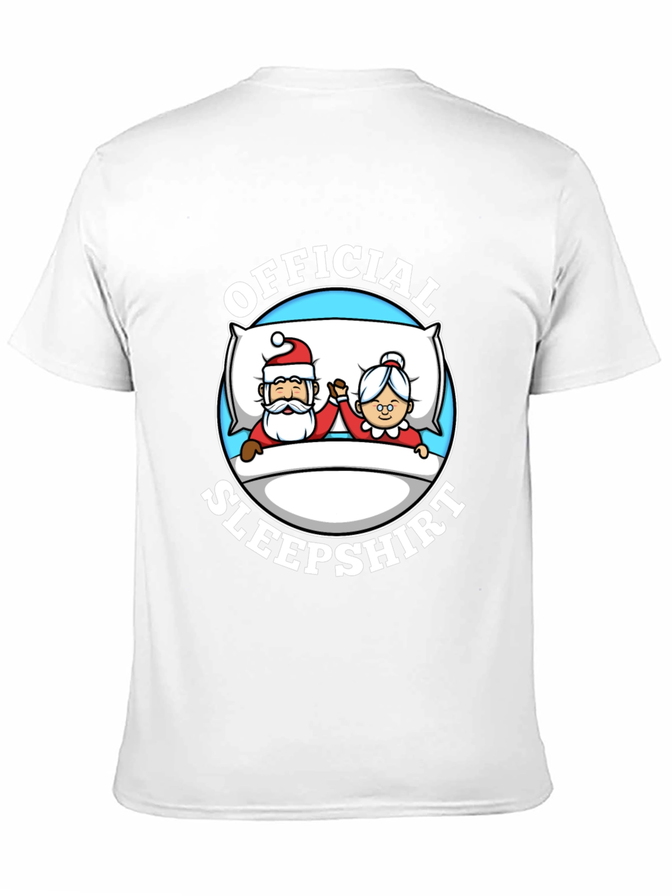 Official Santa Sleepshirt Graphic Tee