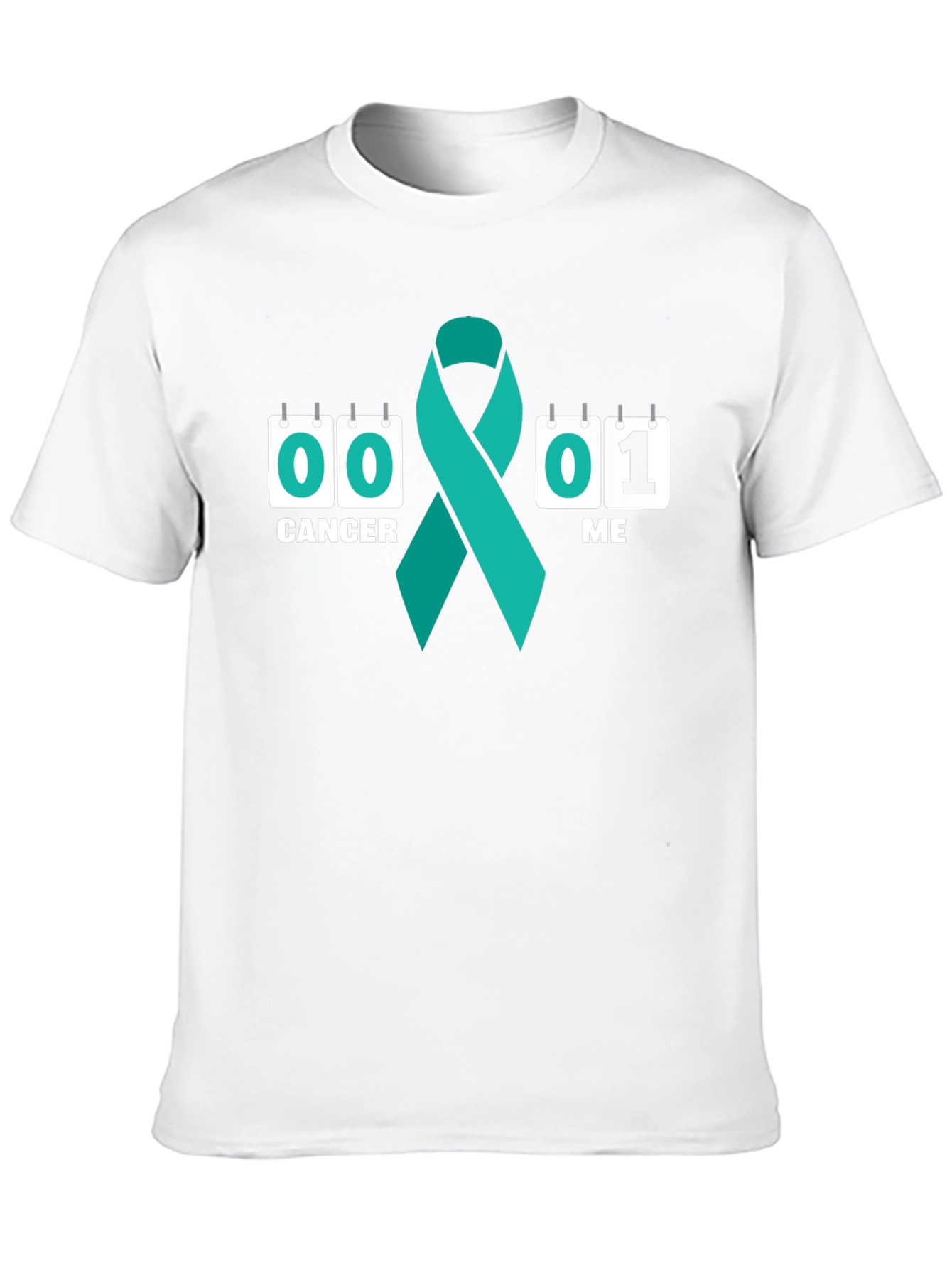 Cancer Awareness Ribbon Graphic Tee