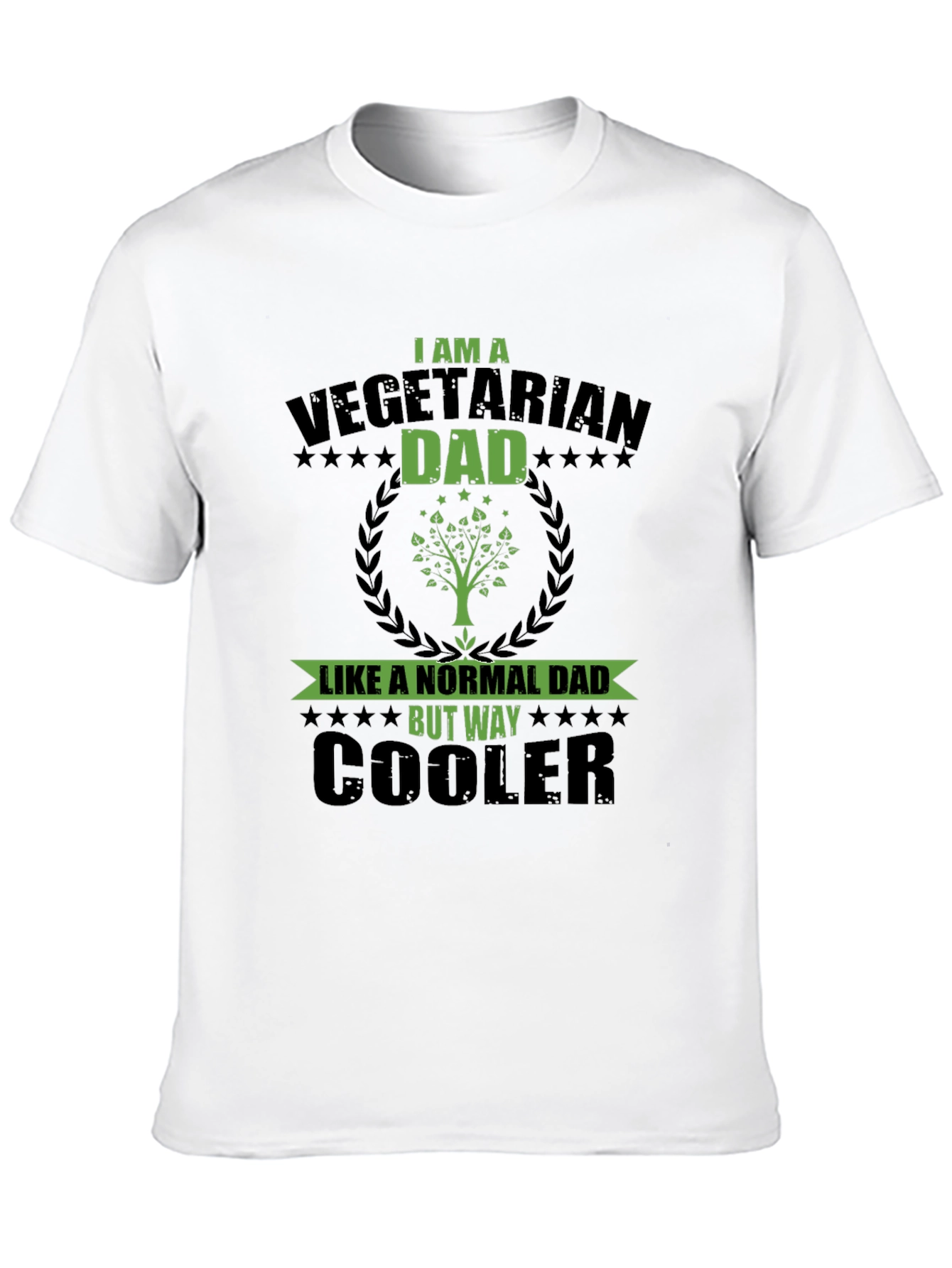 Vegetarian Dad T-Shirt - Cool Dad Gift