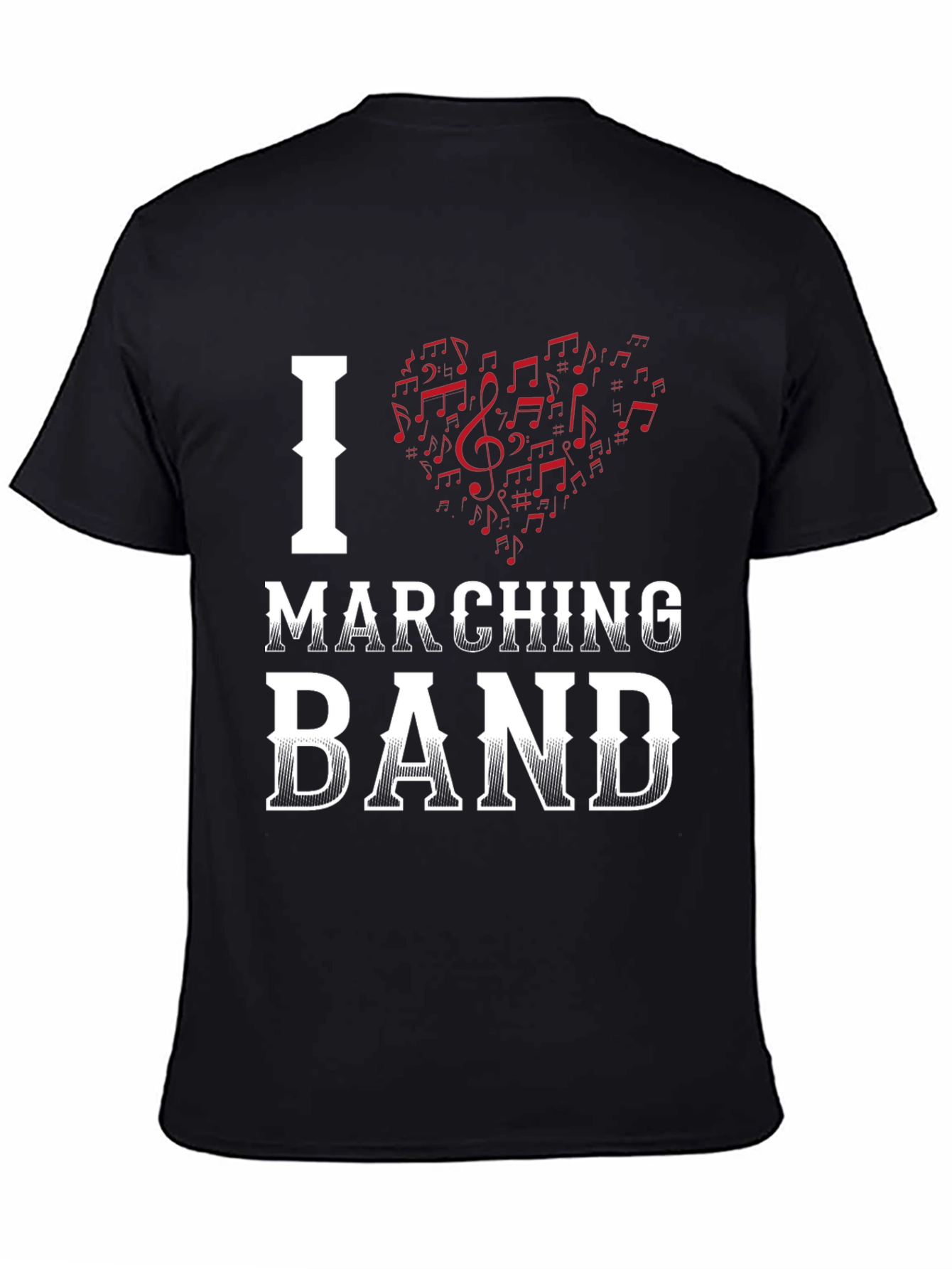 I Heart Marching Band T-Shirt