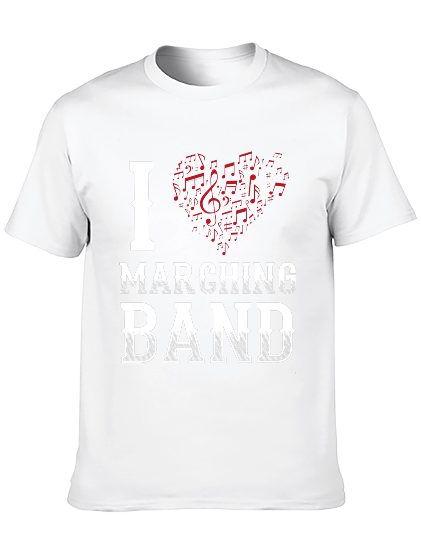 I Heart Marching Band T-Shirt