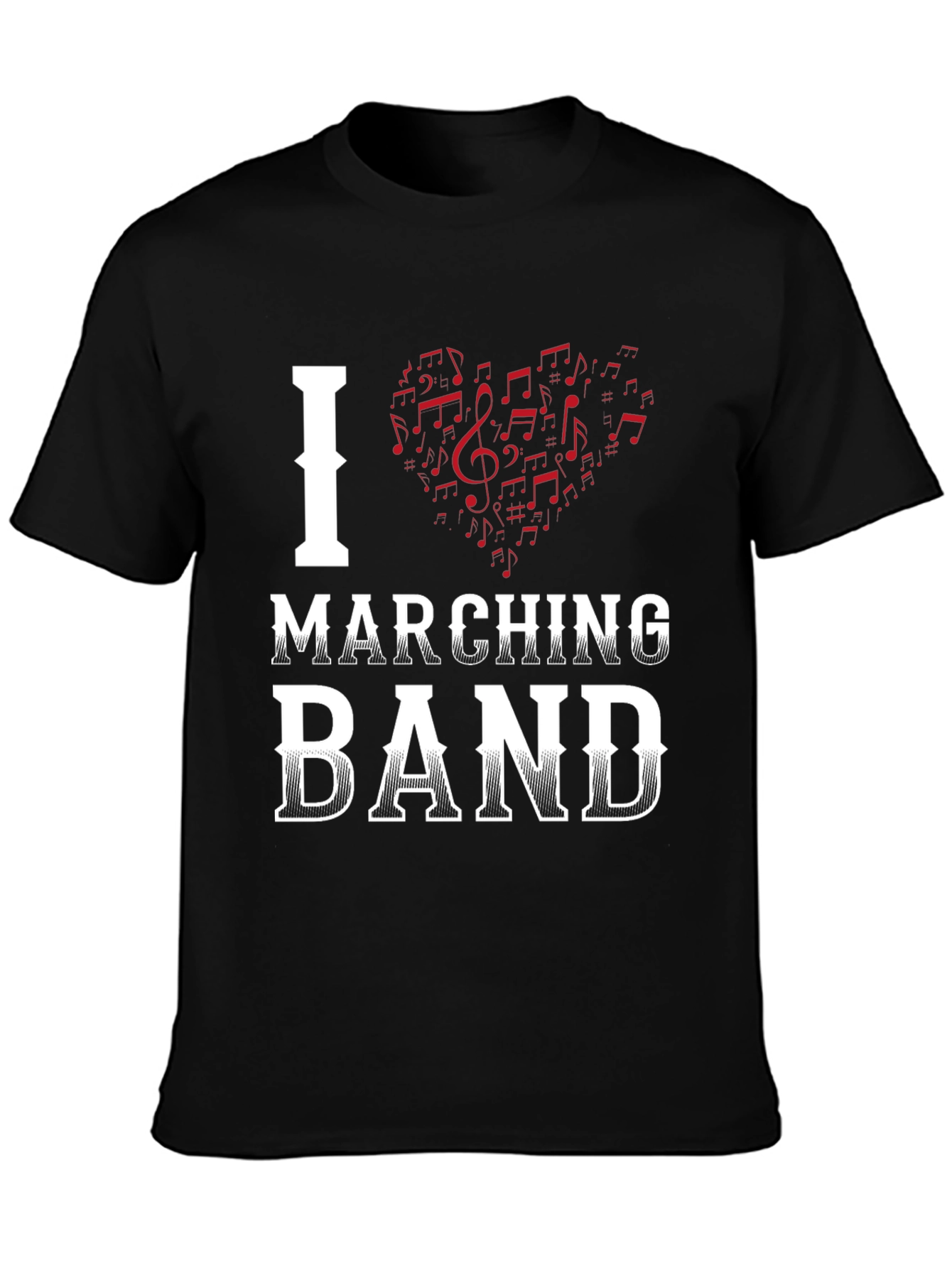 I Heart Marching Band T-Shirt