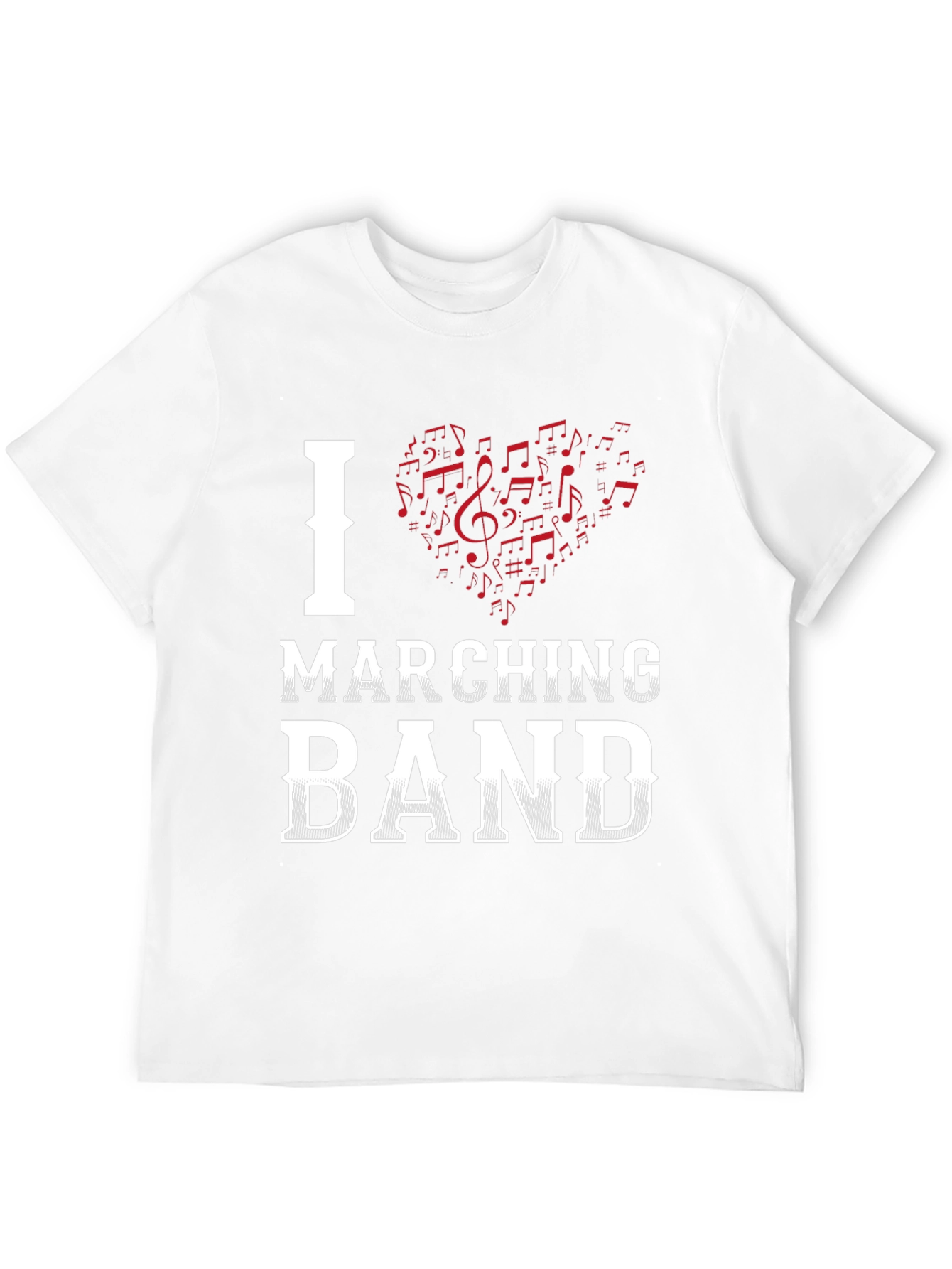 I Heart Marching Band T-Shirt