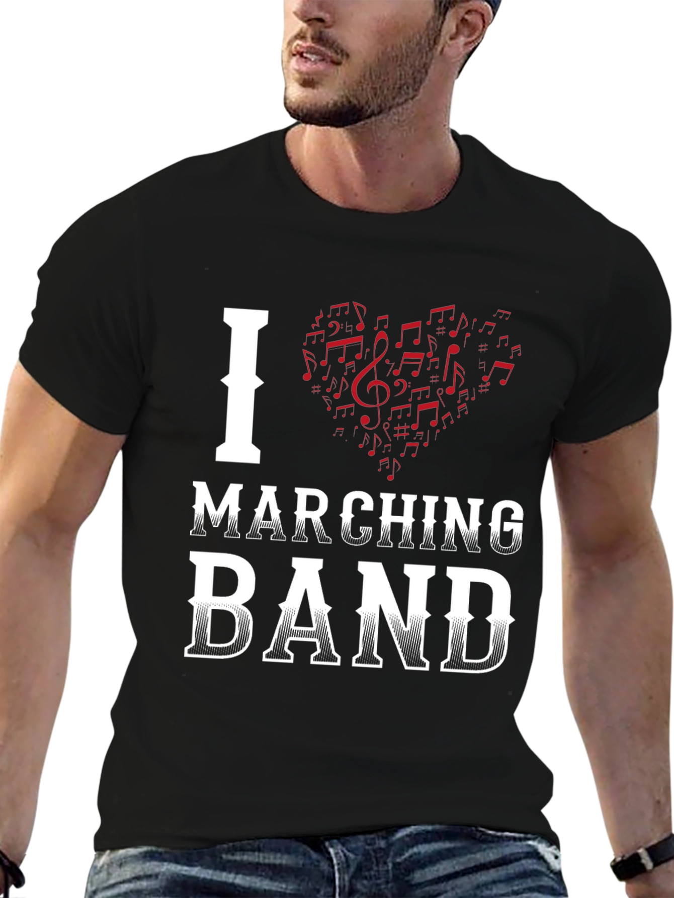 I Heart Marching Band T-Shirt