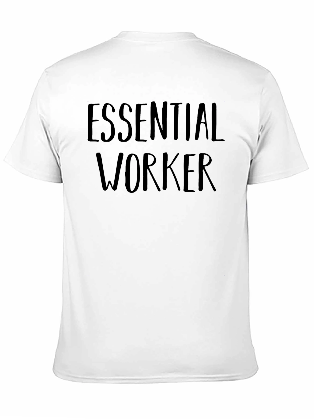 Essential Worker Black T-Shirt