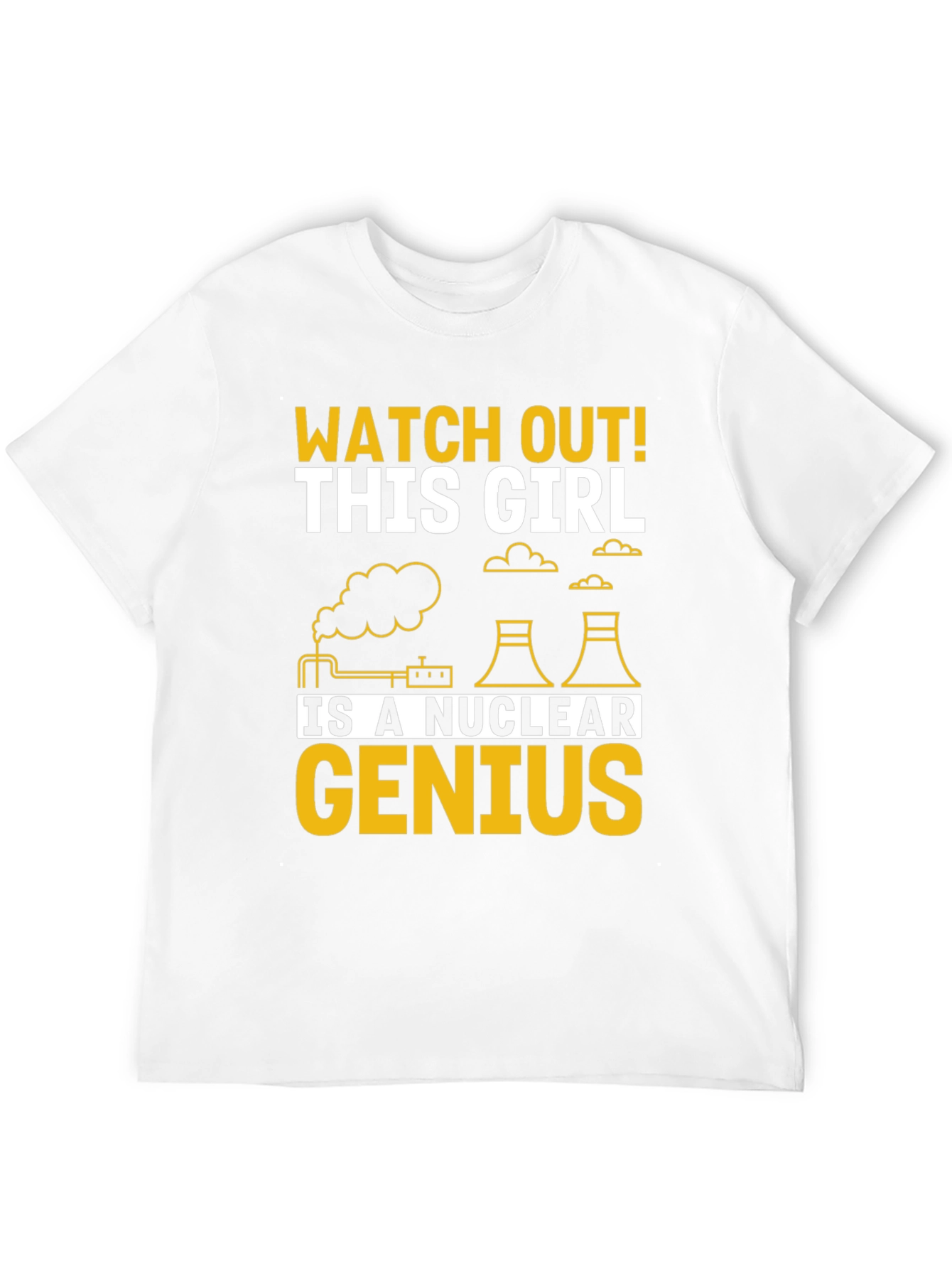 Nuclear Genius T-Shirt - Funny Science Tee