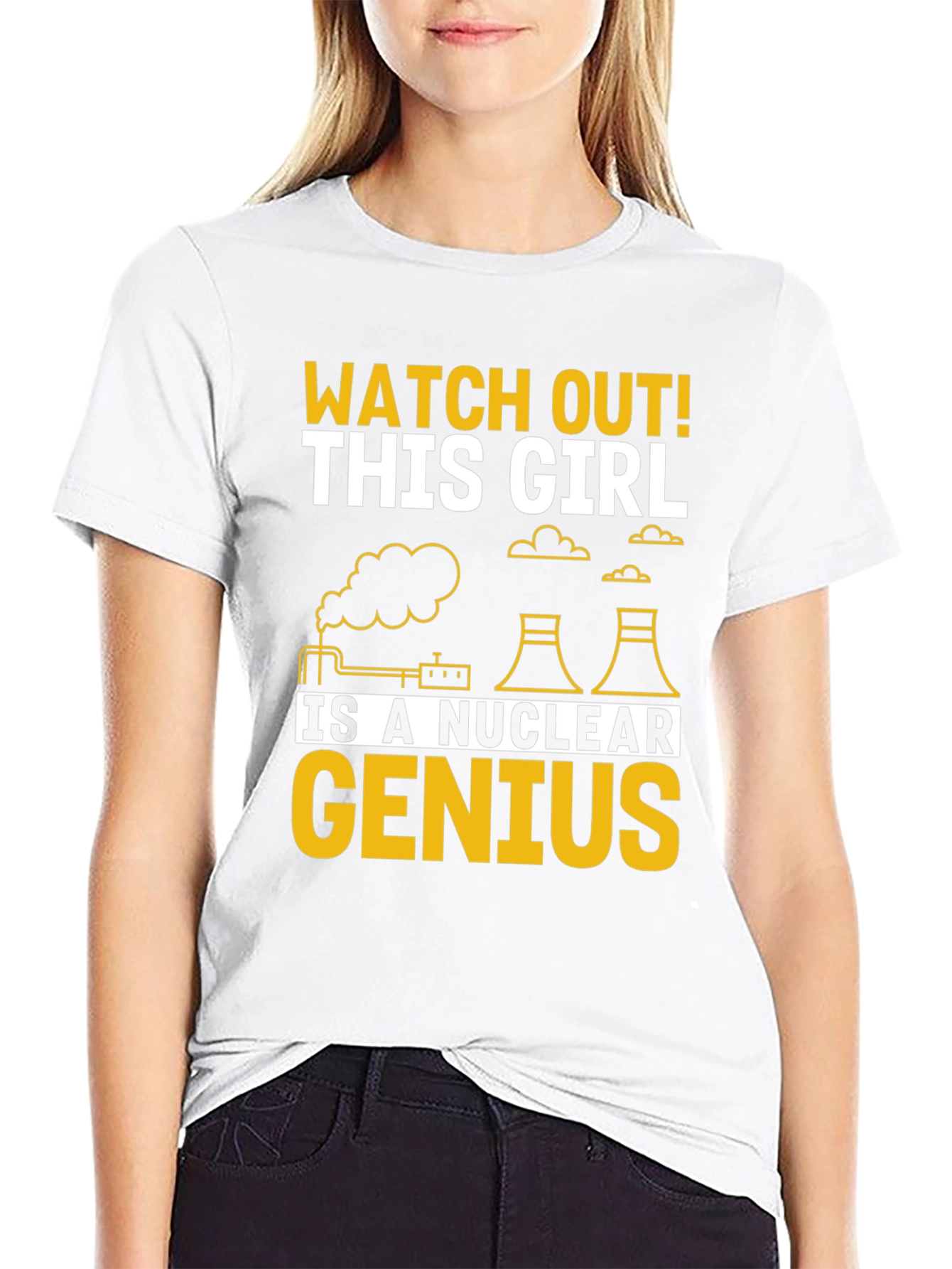 Nuclear Genius T-Shirt - Funny Science Tee