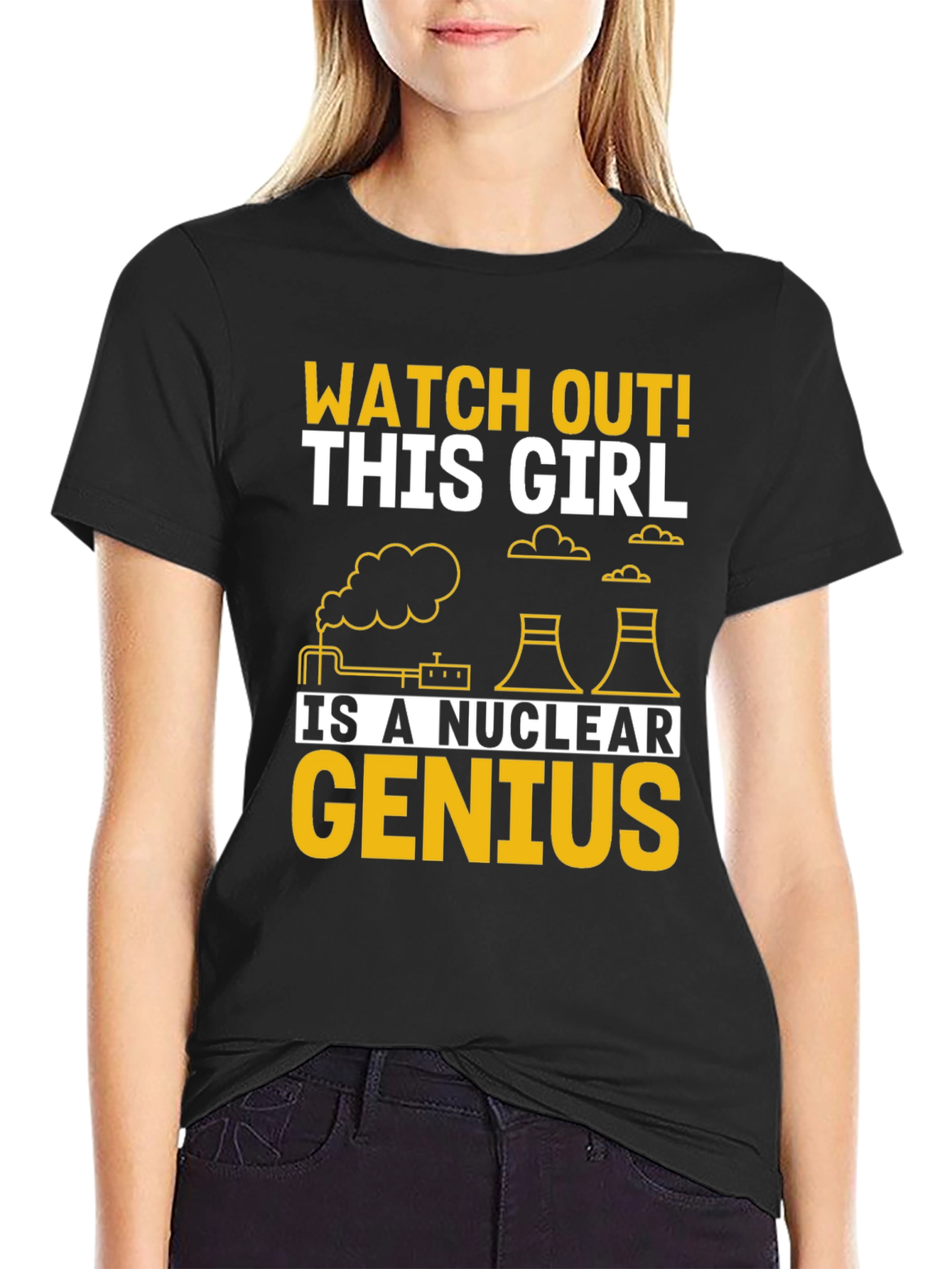 Nuclear Genius T-Shirt - Funny Science Tee
