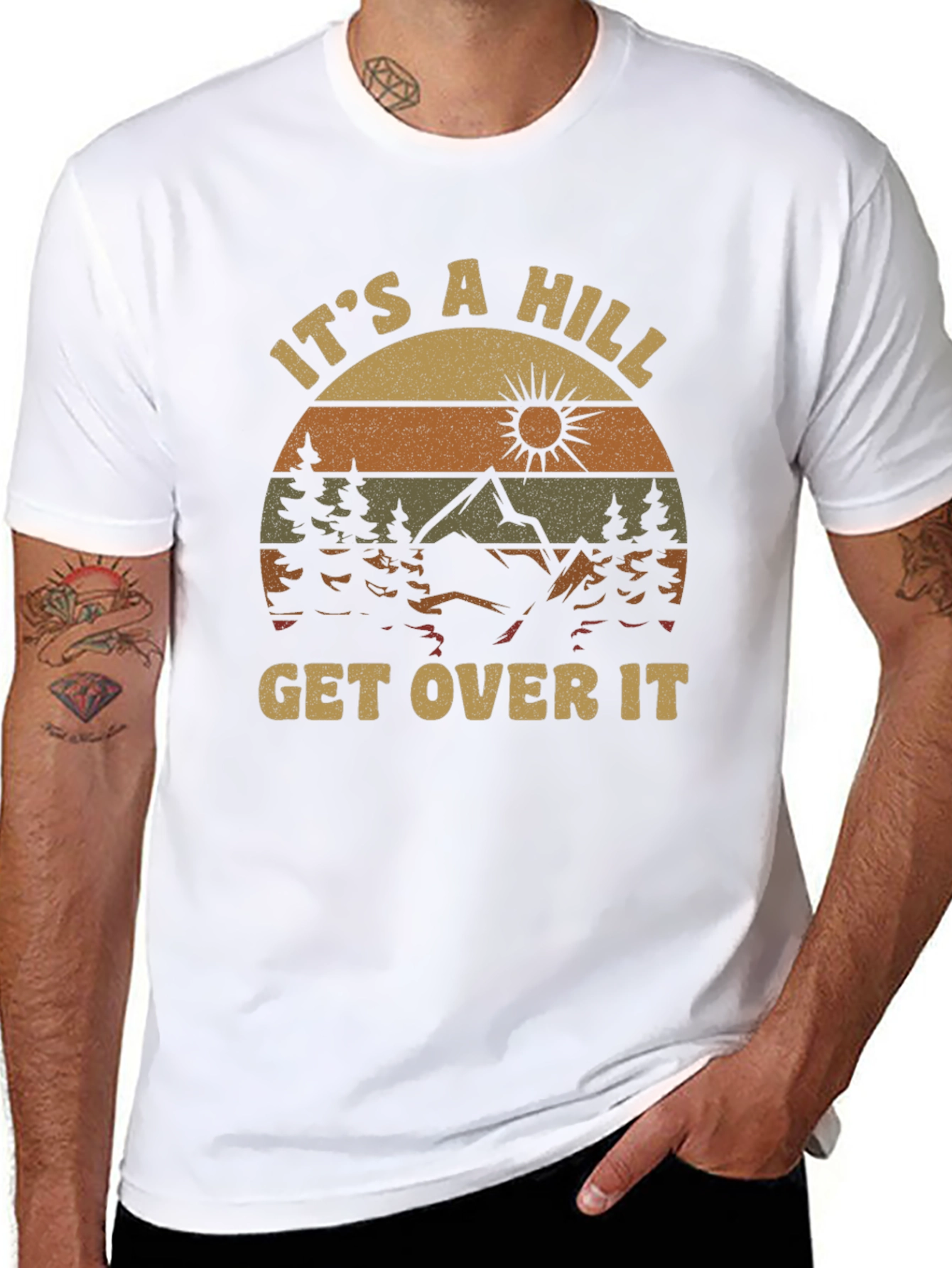 Its A Hill T-Shirt: Mountain Adventure Tee