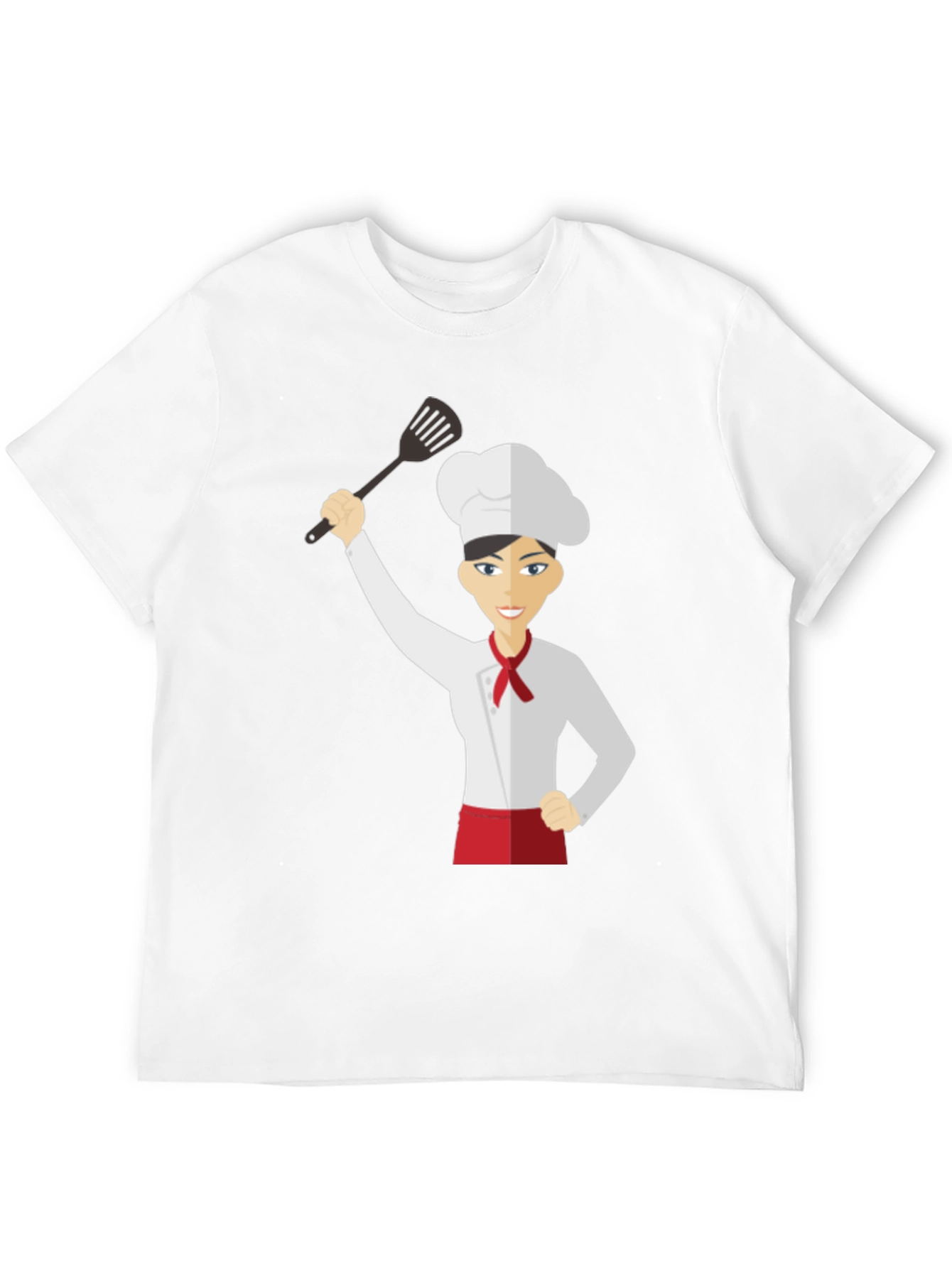 Chef Womans Black Graphic T-Shirt
