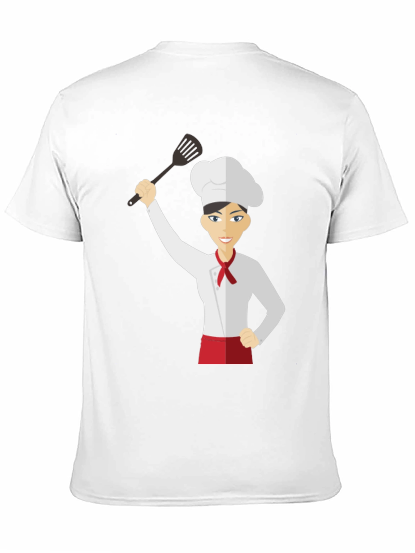 Chef Womans Black Graphic T-Shirt