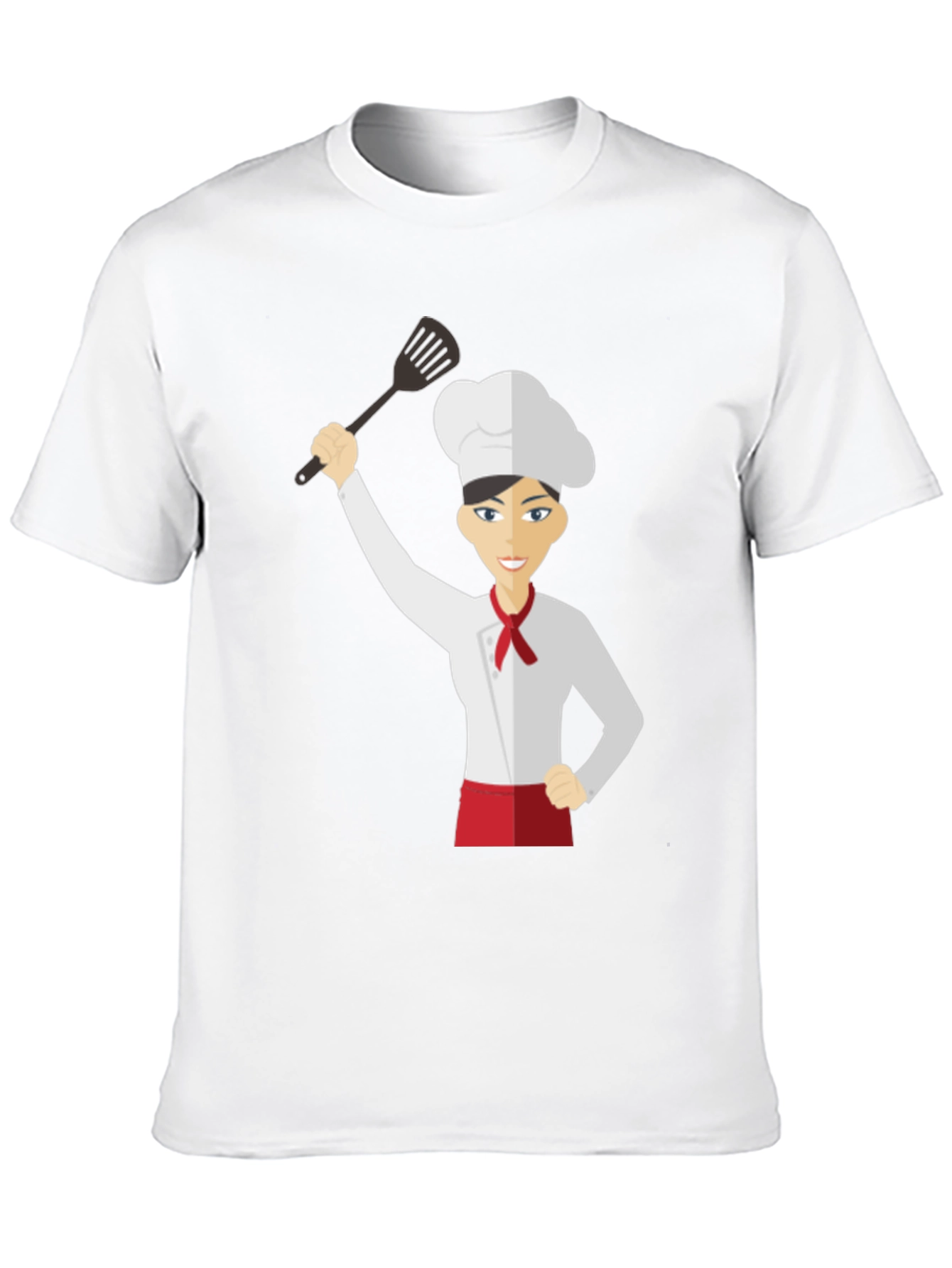Chef Womans Black Graphic T-Shirt