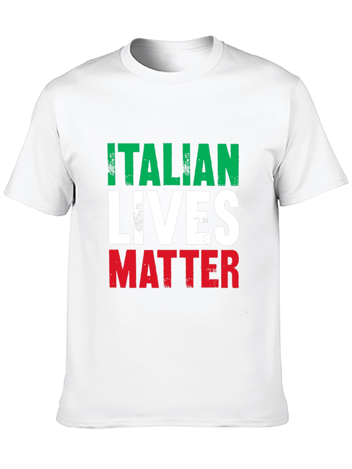 Italian Lives Matter T-Shirt - Black Cotton Tee