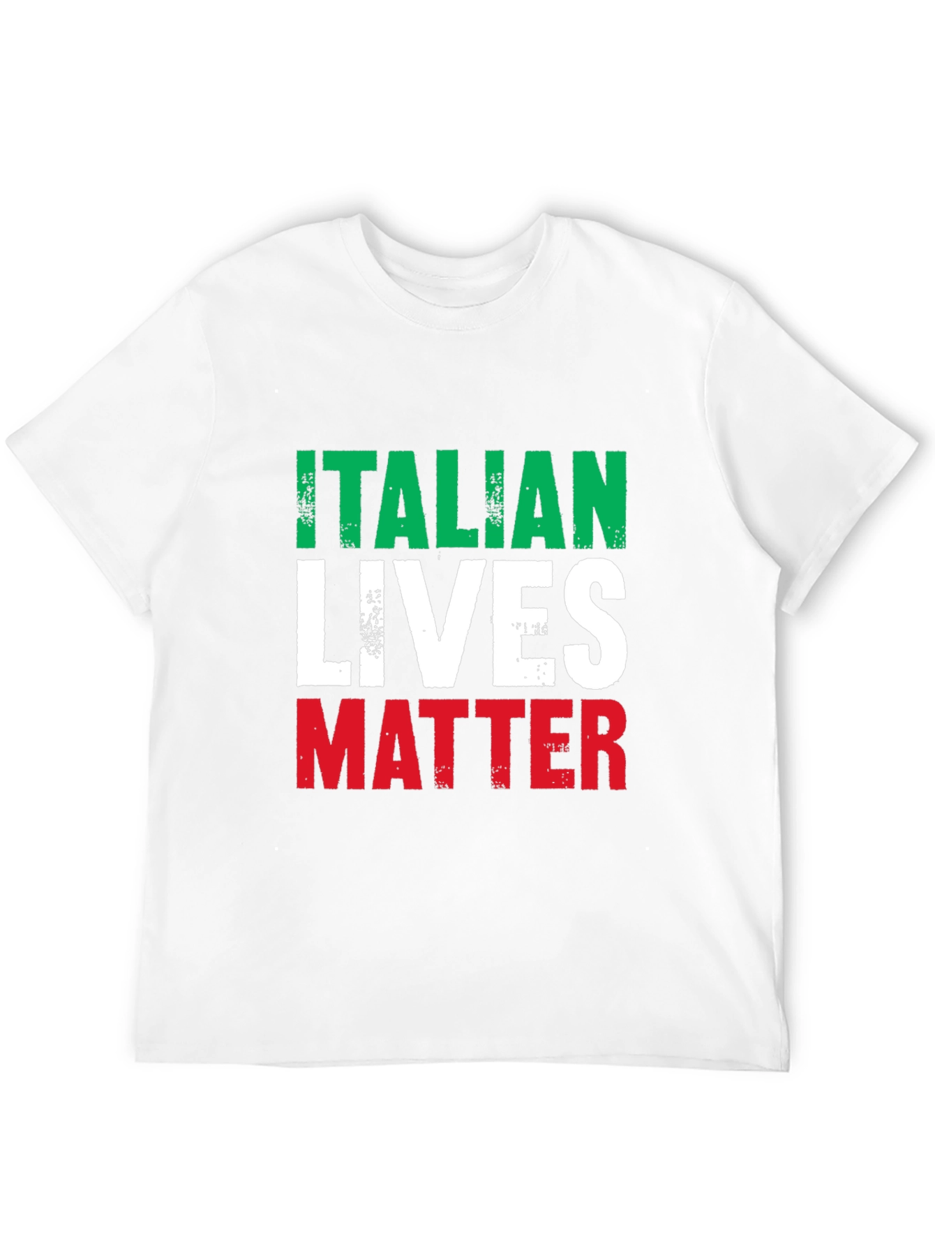 Italian Lives Matter T-Shirt - Black Cotton Tee