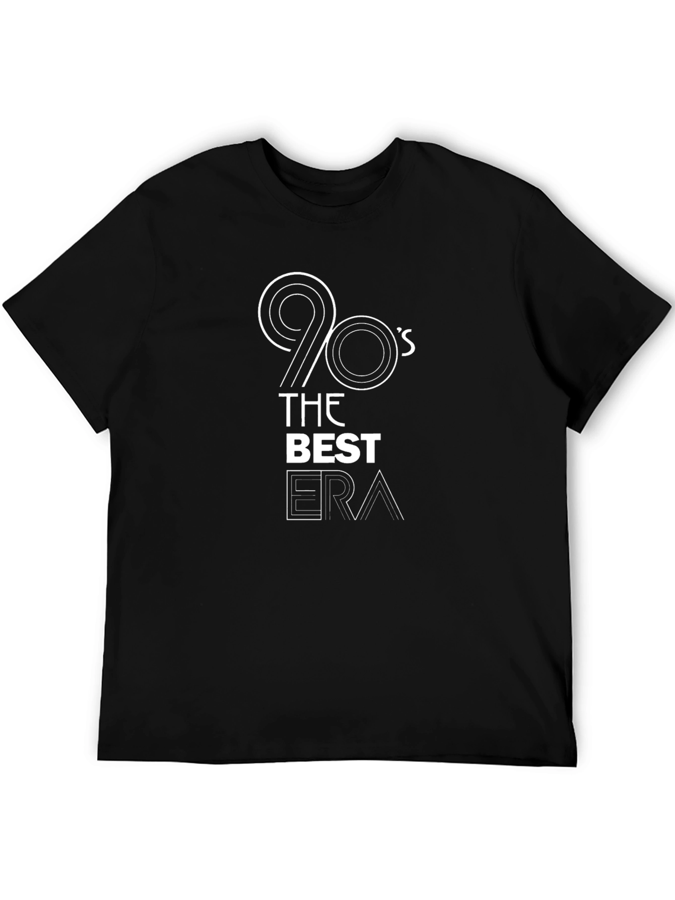90s The Best Era Black T-Shirt