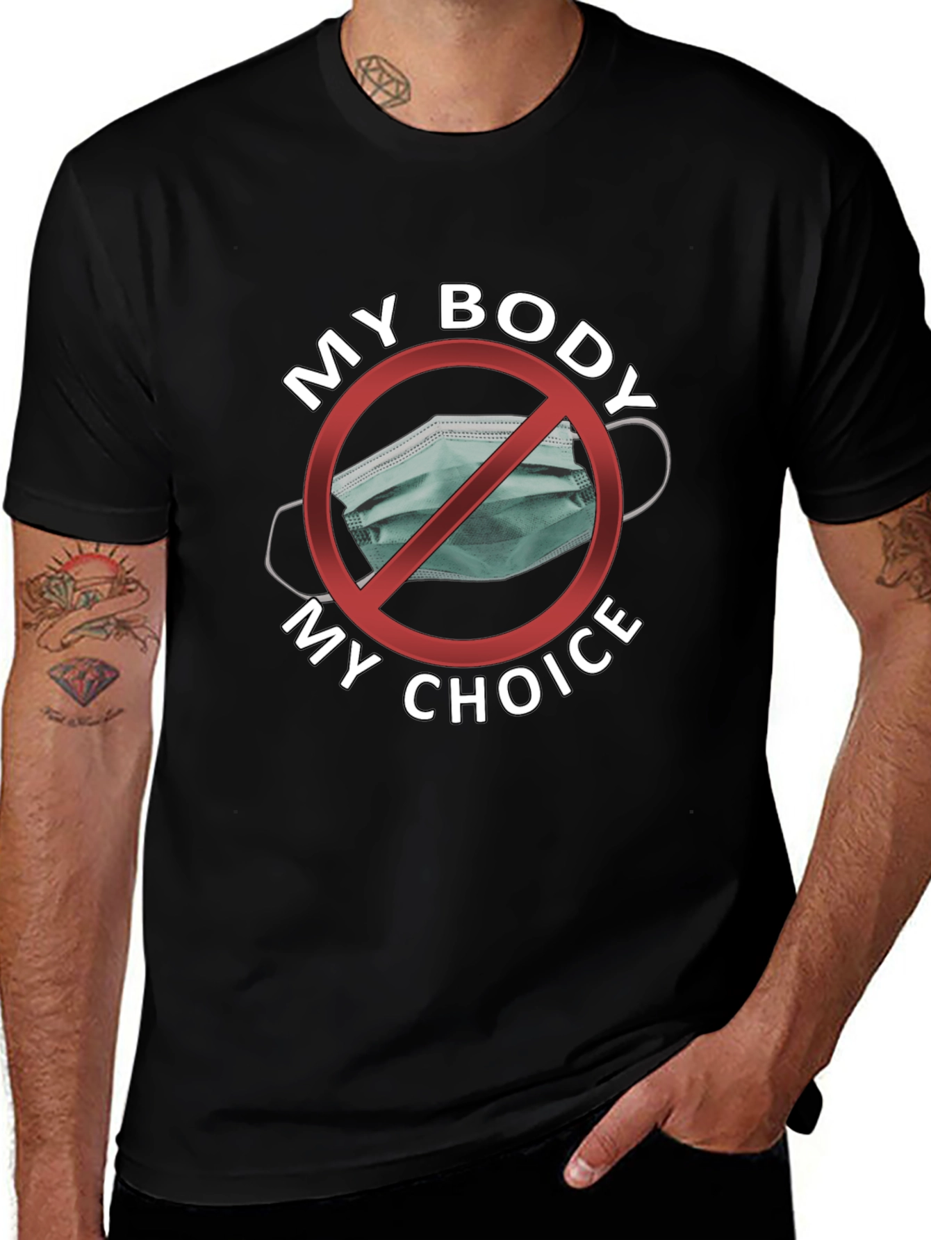 My Body My Choice T-Shirt Protest