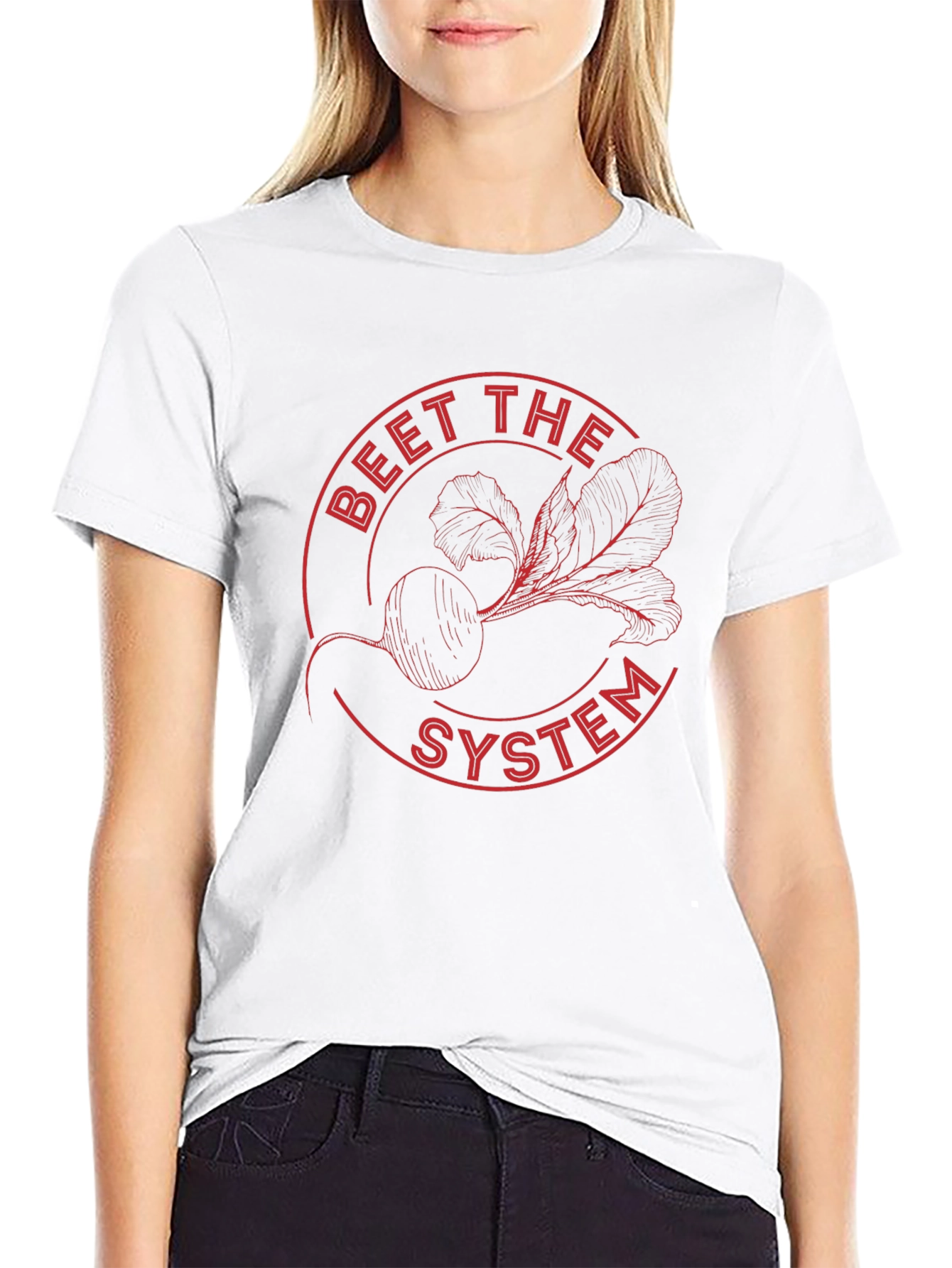 Beet the System Graphic T-Shirt